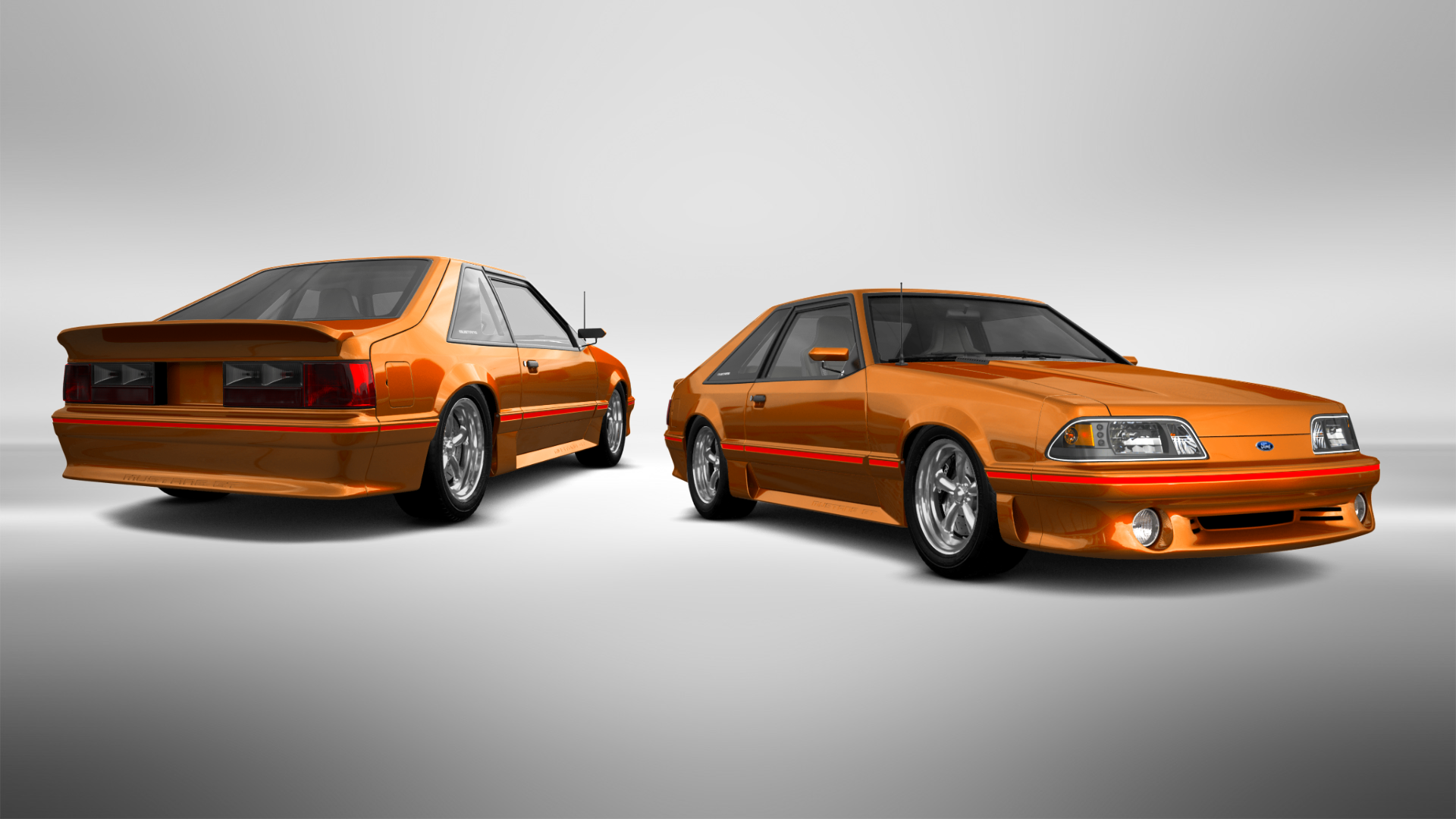 Ford Mustang 3 Door Hatchback 1988 tuning