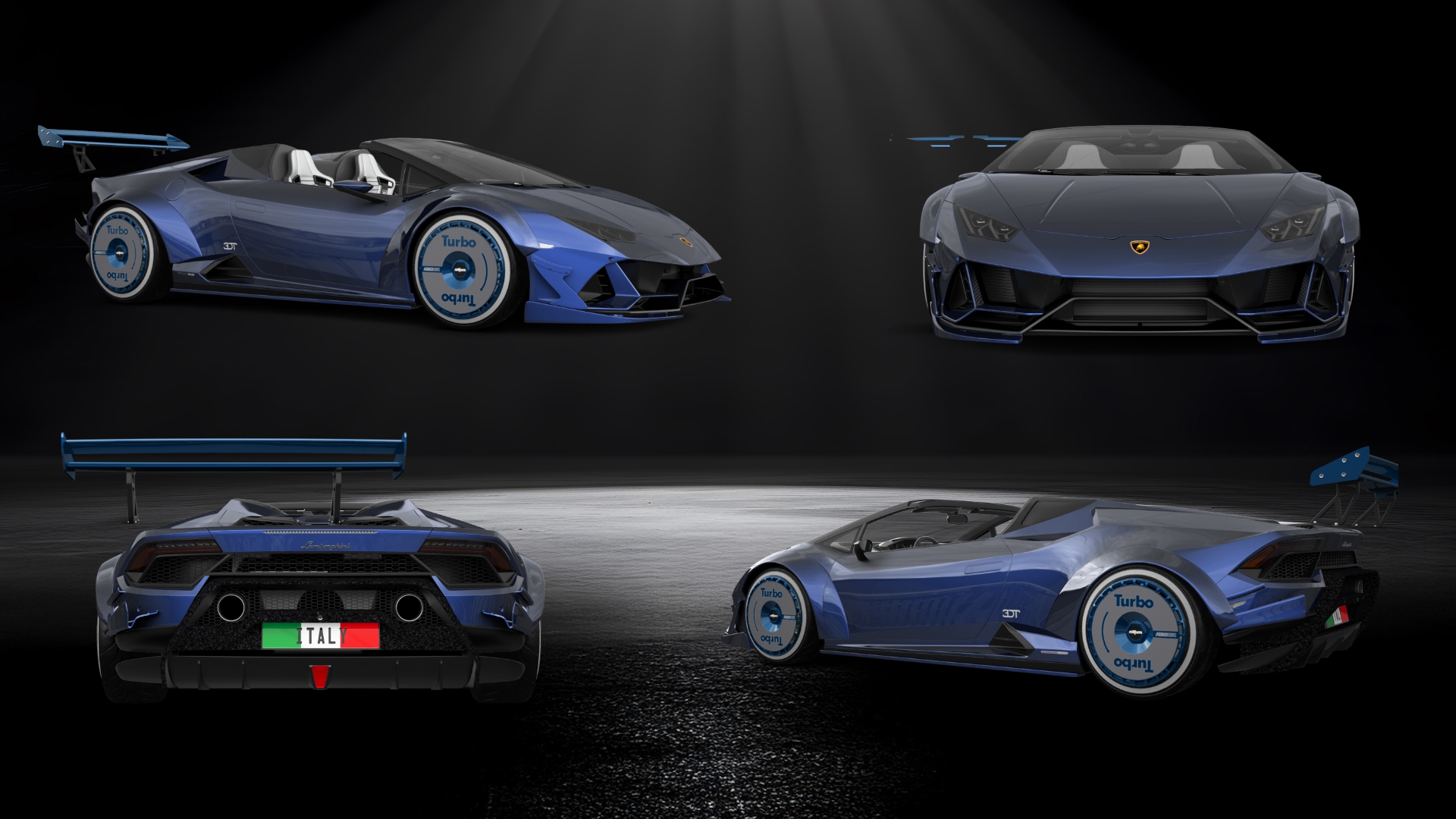 Lamborghini Huracan Spyder 2 Door Convertible 2016 tuning