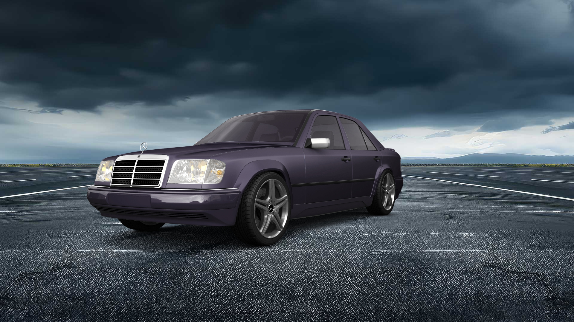 Mercedes E-Class Sedan 1984 tuning