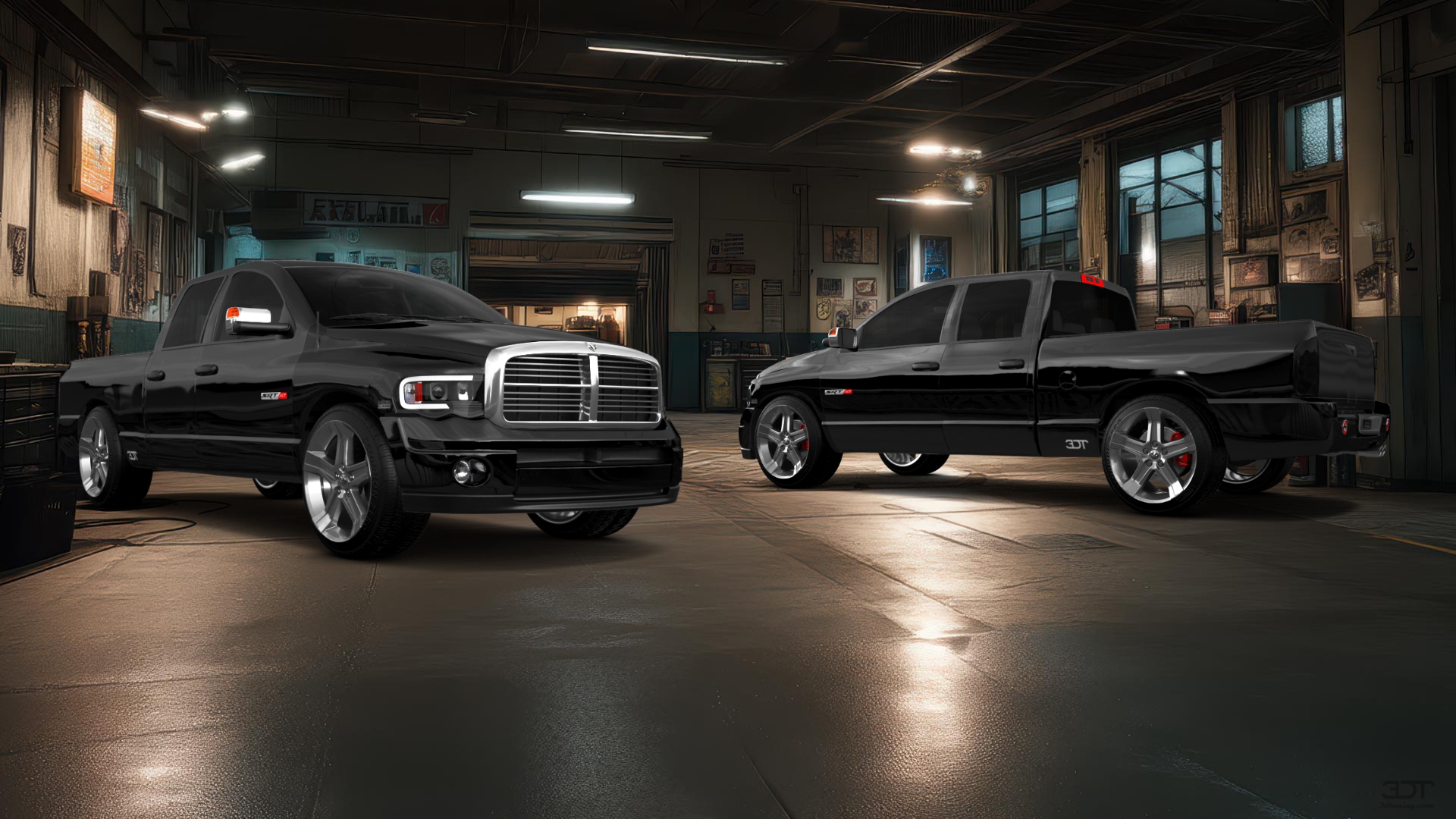 Dodge Ram 1500 6.4 ft box 4 Door pickup truck 2002 tuning