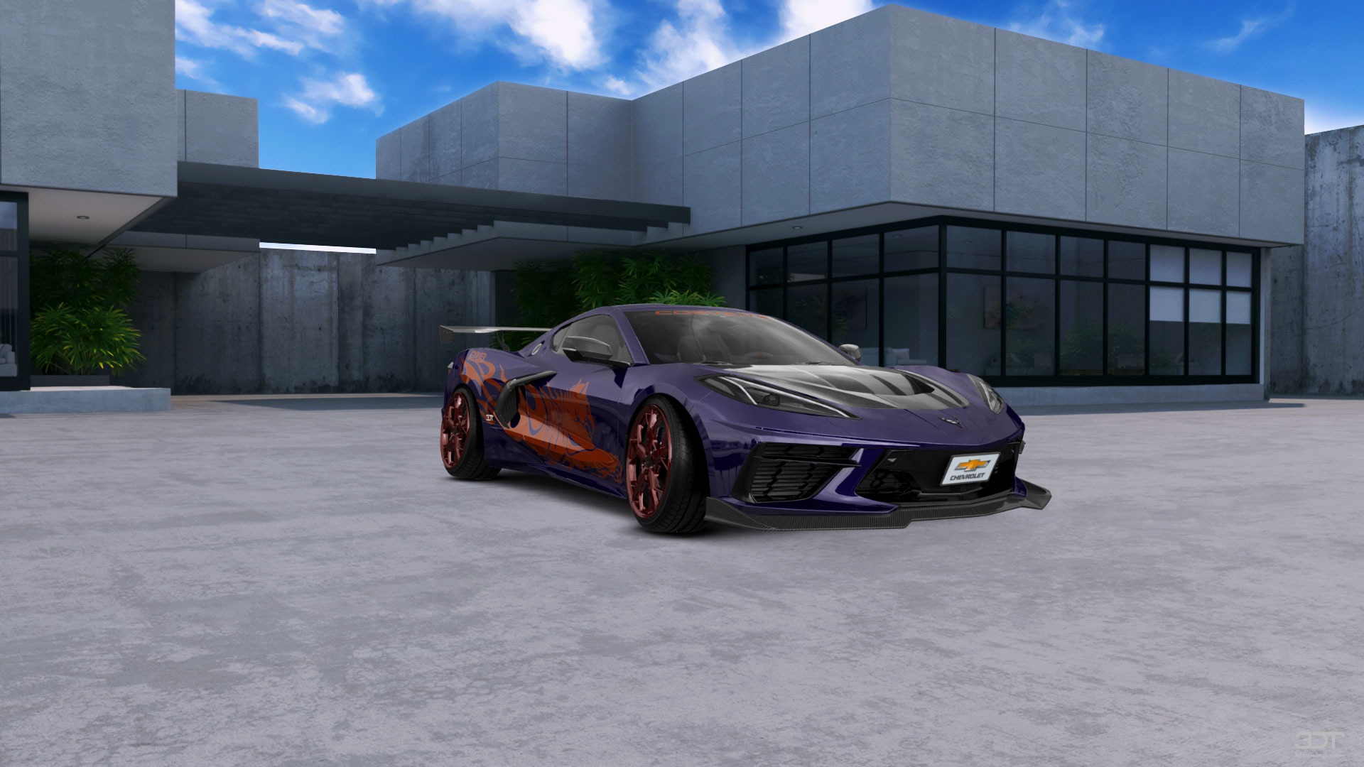 Chevrolet Corvette 2 door targa top 2020 tuning