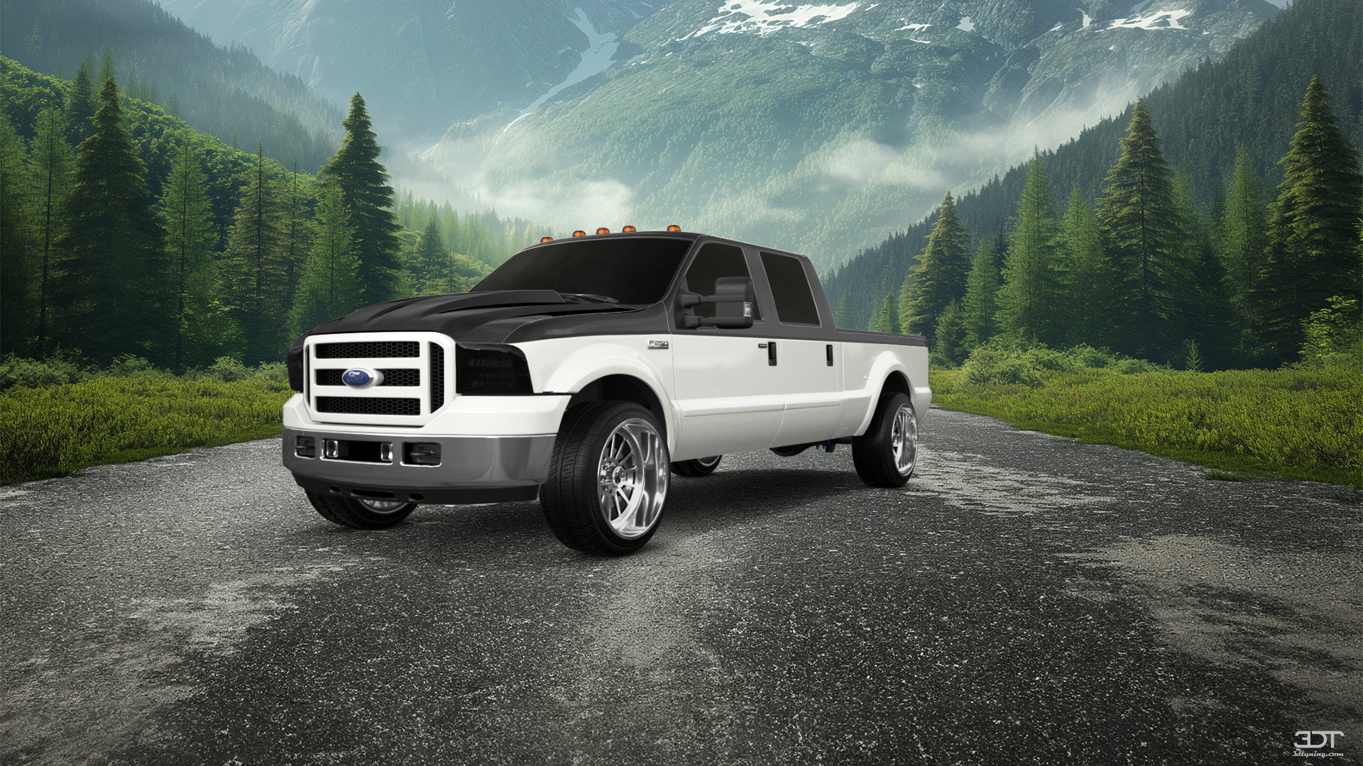 Ford F-250 Crew Cab 4 Door pickup truck 1999