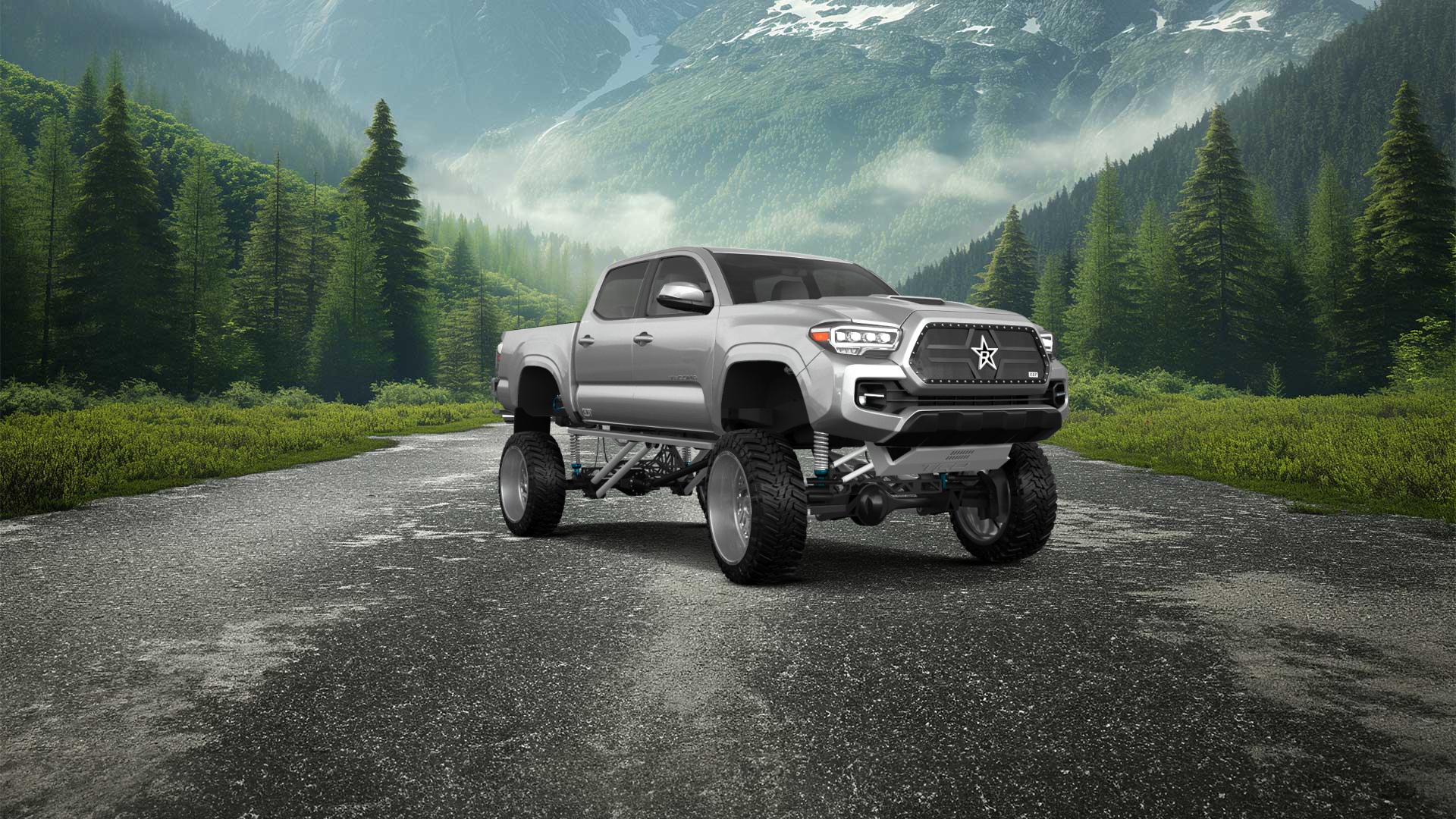 Toyota Tacoma 4 Door pickup truck 2018 tuning