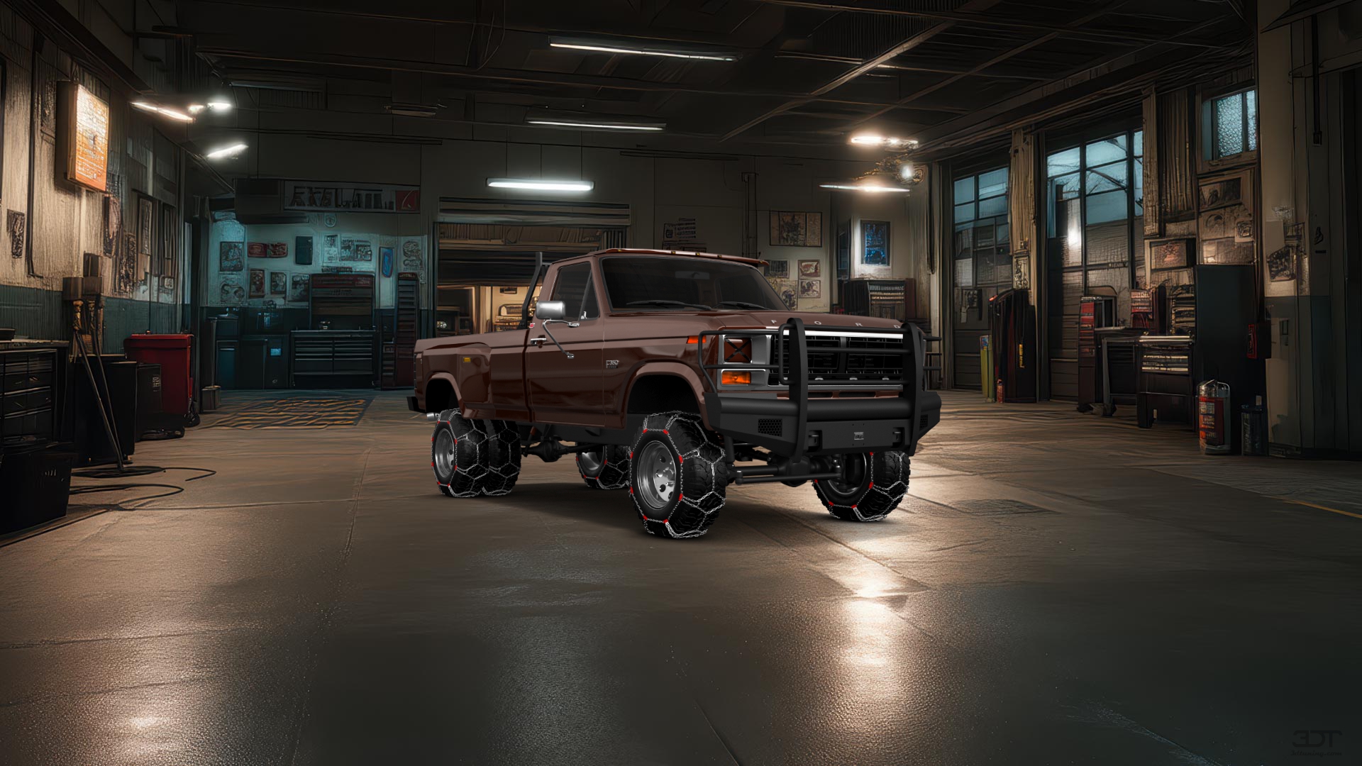 Ford F-350 Dually Regular Cab 2 Door pickup truck 1980 tuning