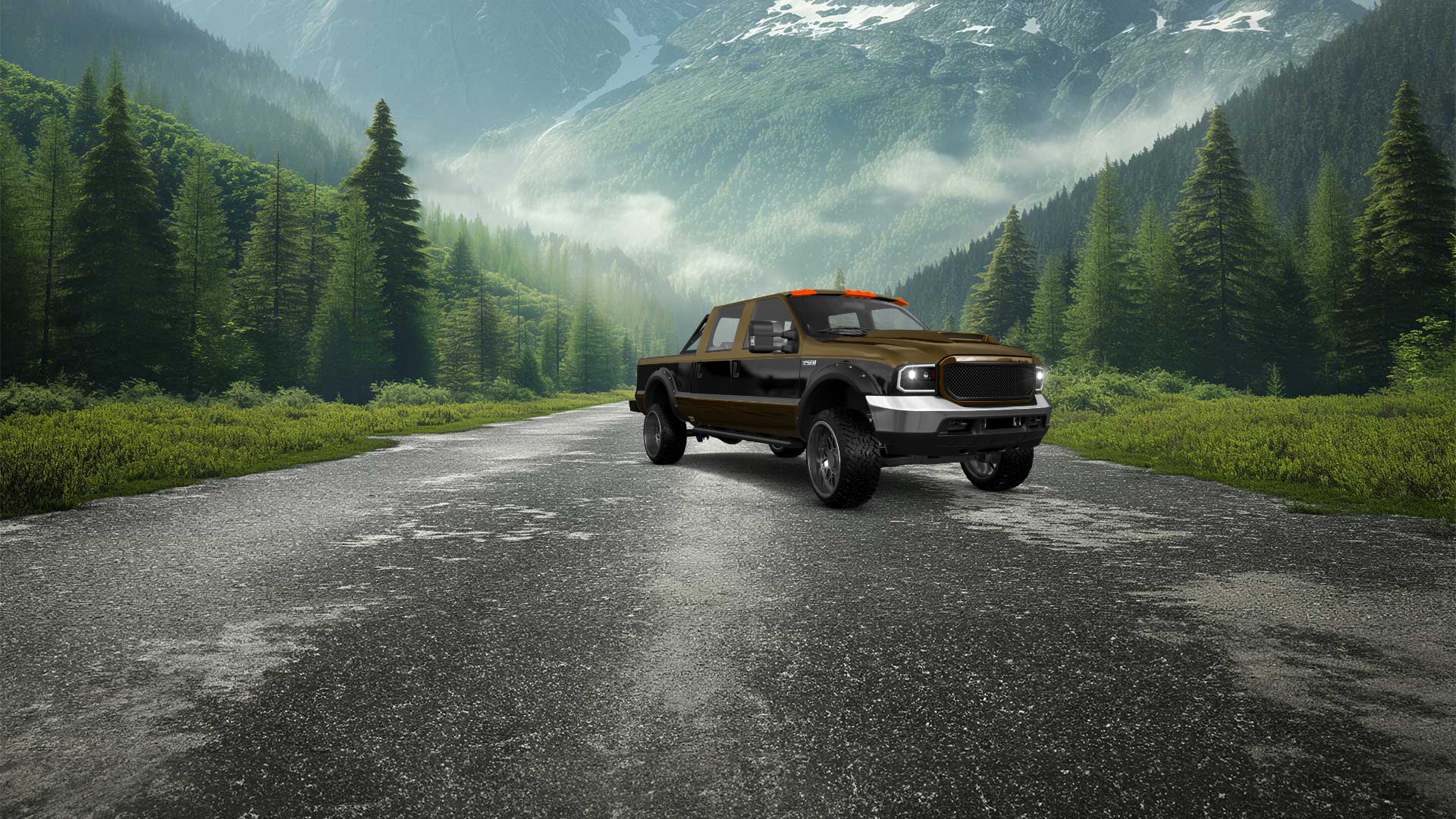 Ford F-250 Crew Cab 4 Door pickup truck 1999 Images