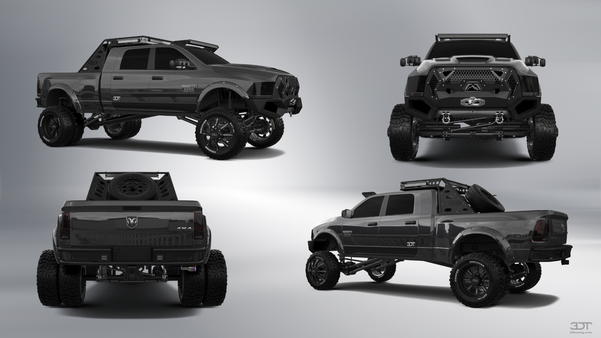 Dodge Ram 3500 4 Door Truck 2014