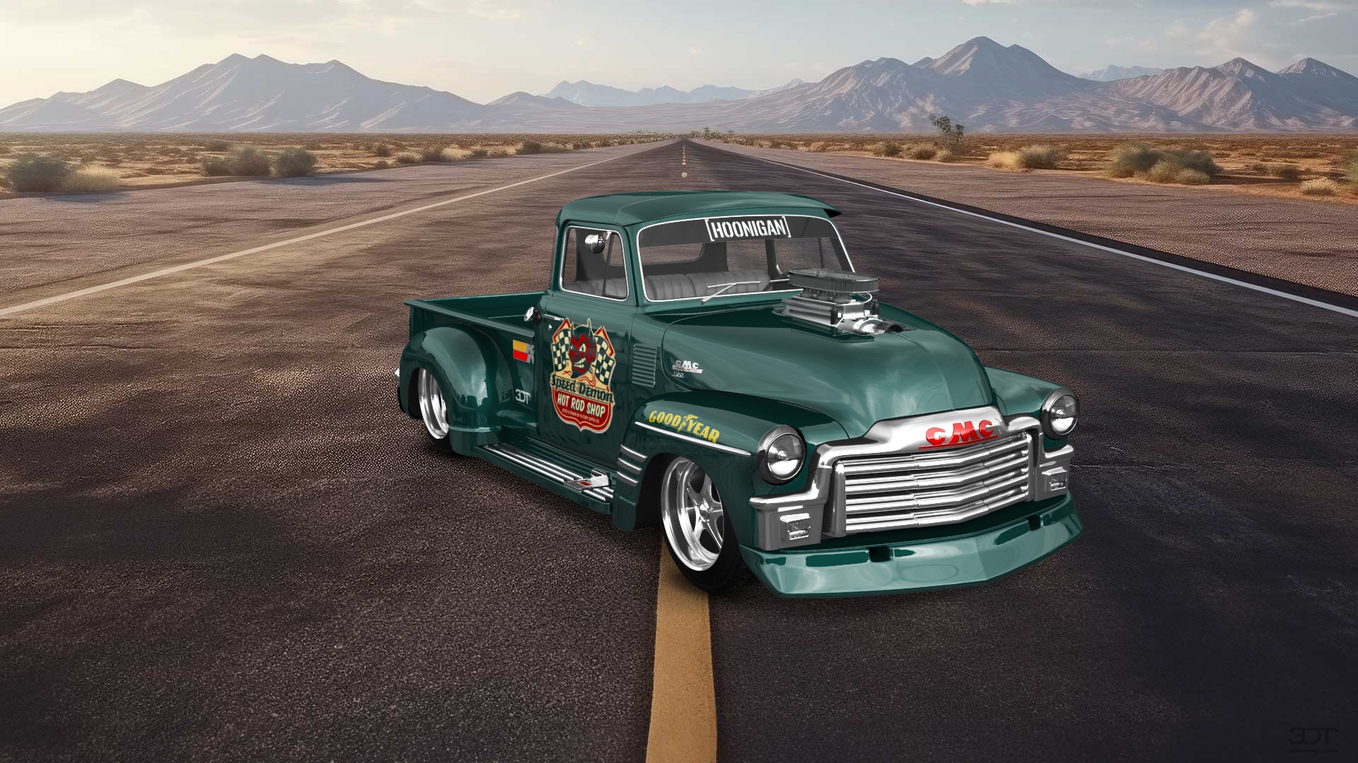 GMC 100 Stepside 2 Door pickup truck 1954
