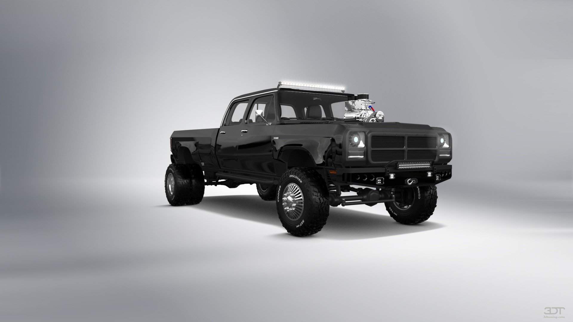 Dodge Ram 350 4 Door pickup truck 1991 tuning