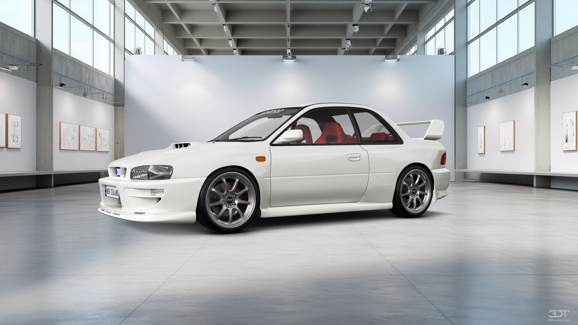 Subaru Impreza WRX STI 22B 2 Door Coupe 2000 tuning