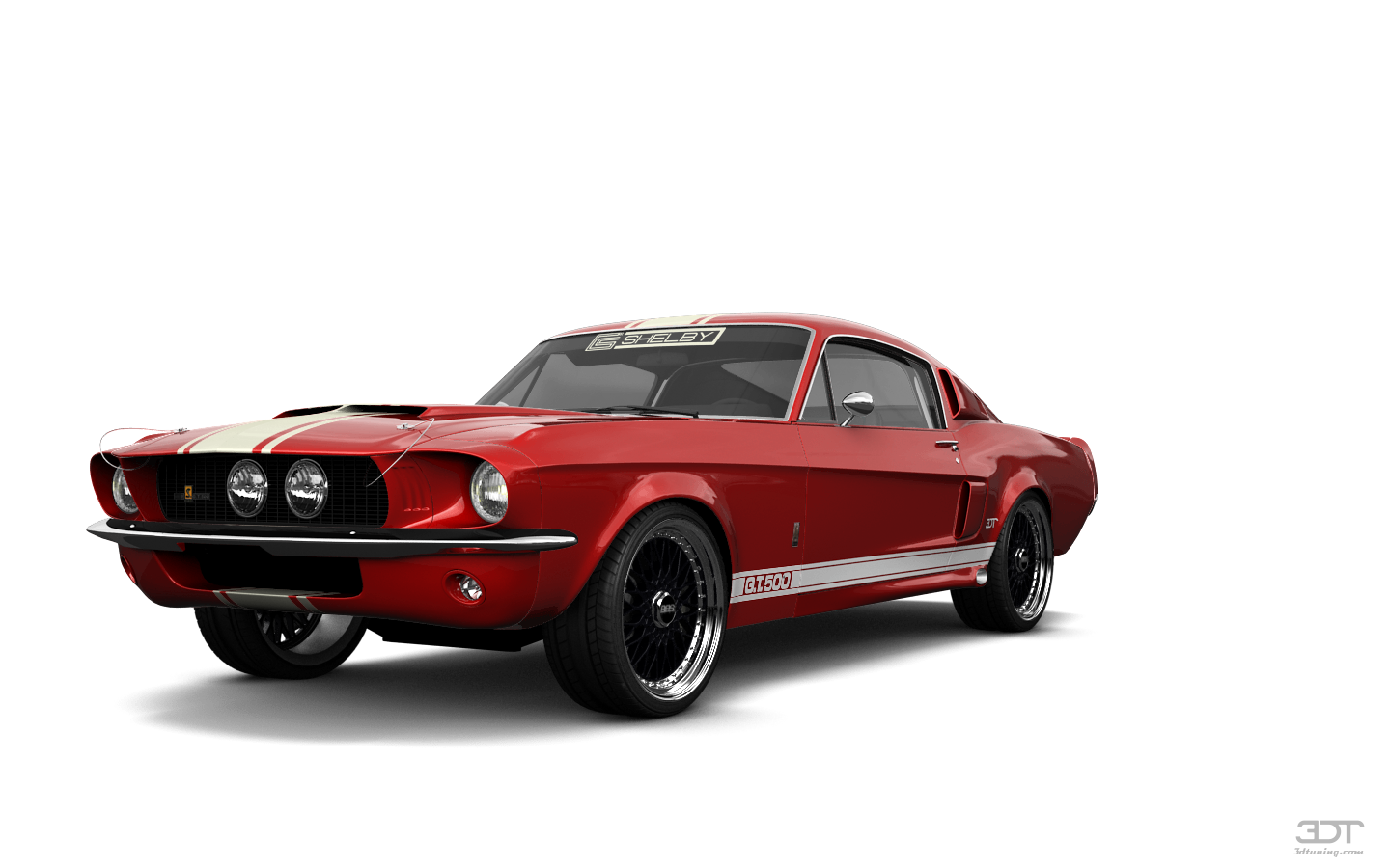Tuning Mustang GT500 2 Door Coupe 1968
