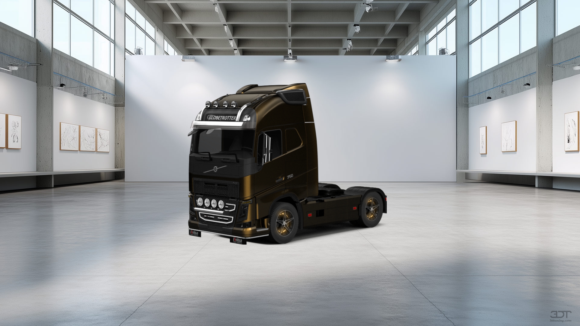 Volvo FH16 Globetrotter XL Cab Truck 2013 tuning