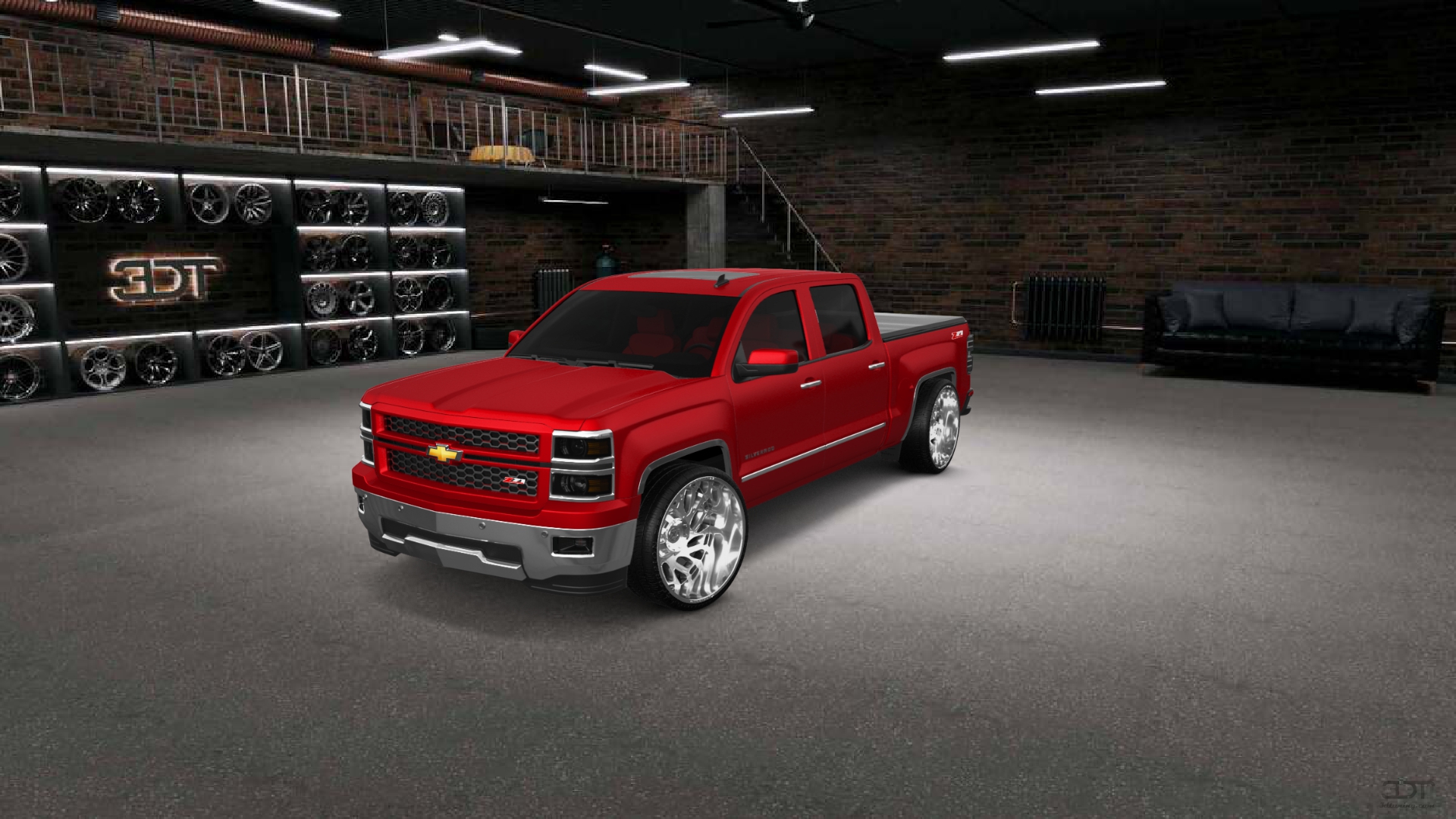 Chevrolet Silverado 1500 4 Door pickup truck 2014 tuning