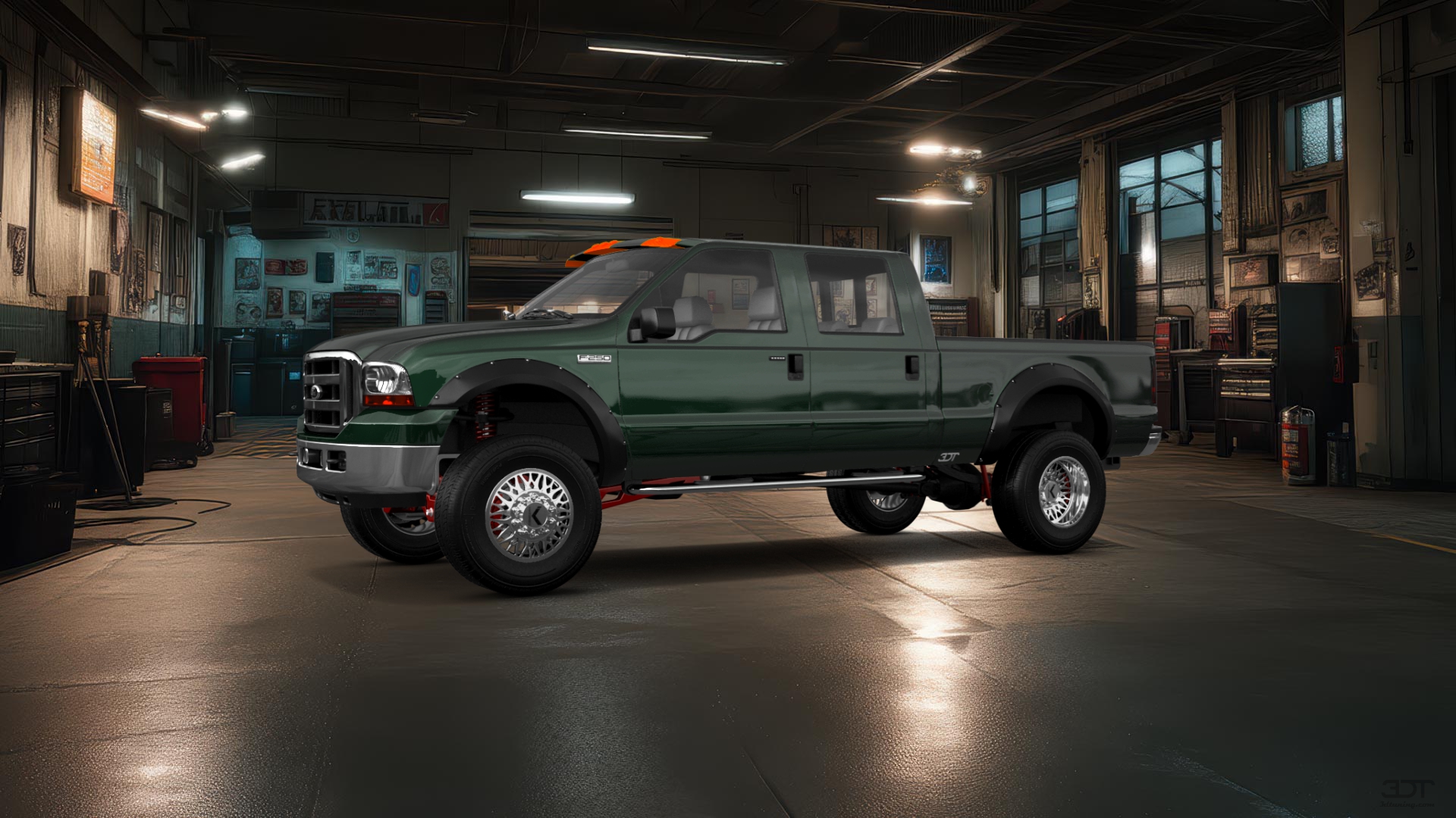 Ford F-250 Crew Cab 4 Door pickup truck 1999 tuning
