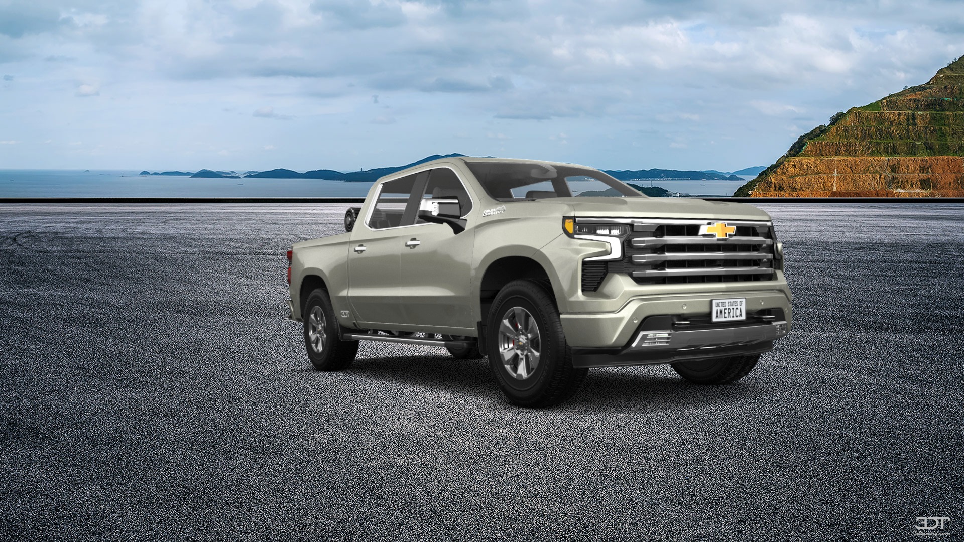 Chevrolet Silverado 1500 Crew Cab 5.8 ft box 4 Door pickup truck 2023