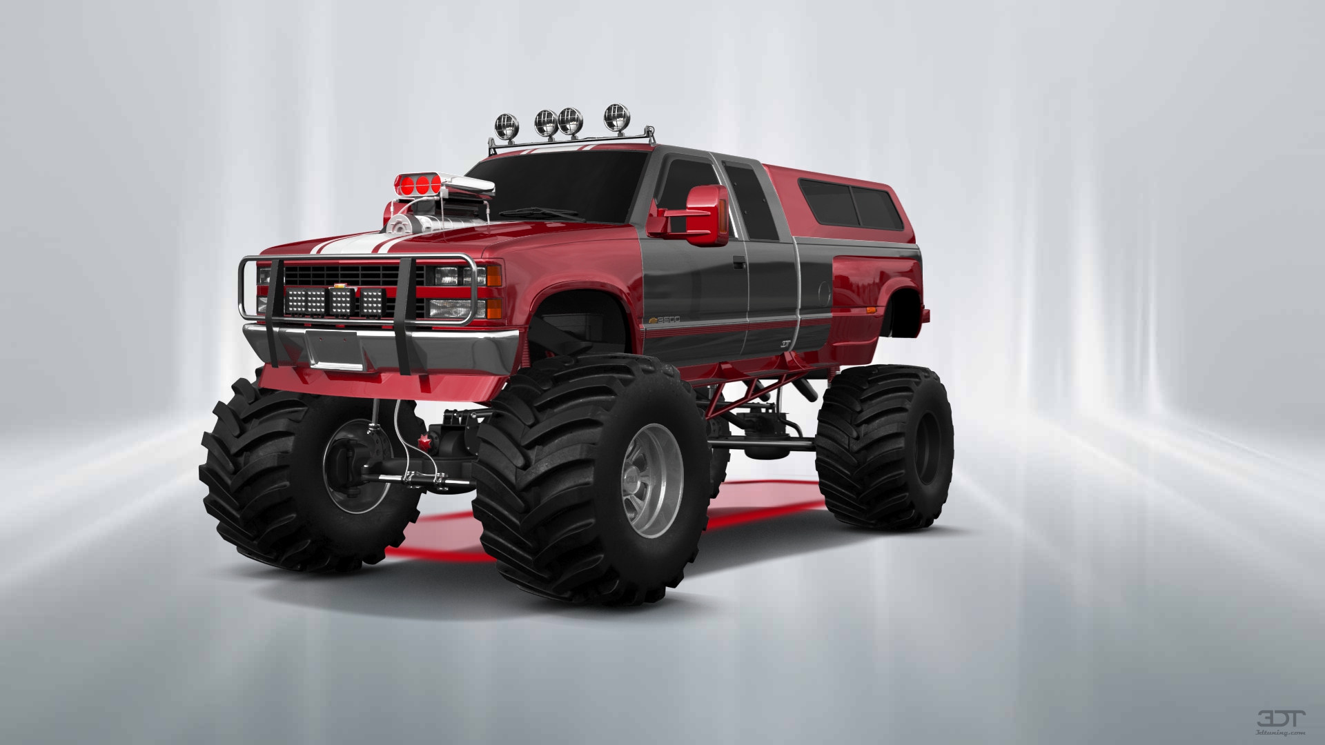 Chevrolet K3500 Extended Cab Pickup Truck 1988 tuning