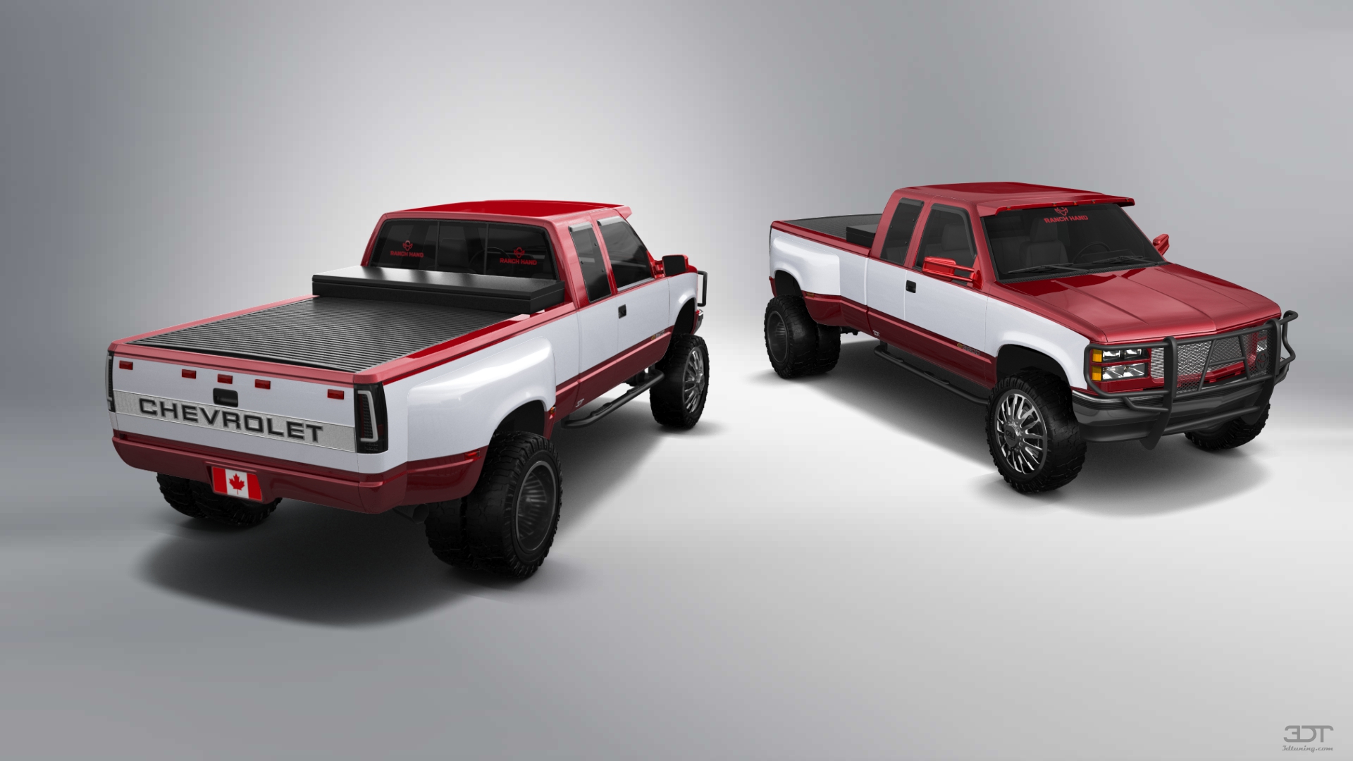 Chevrolet K3500 Extended Cab Pickup Truck 1988 tuning