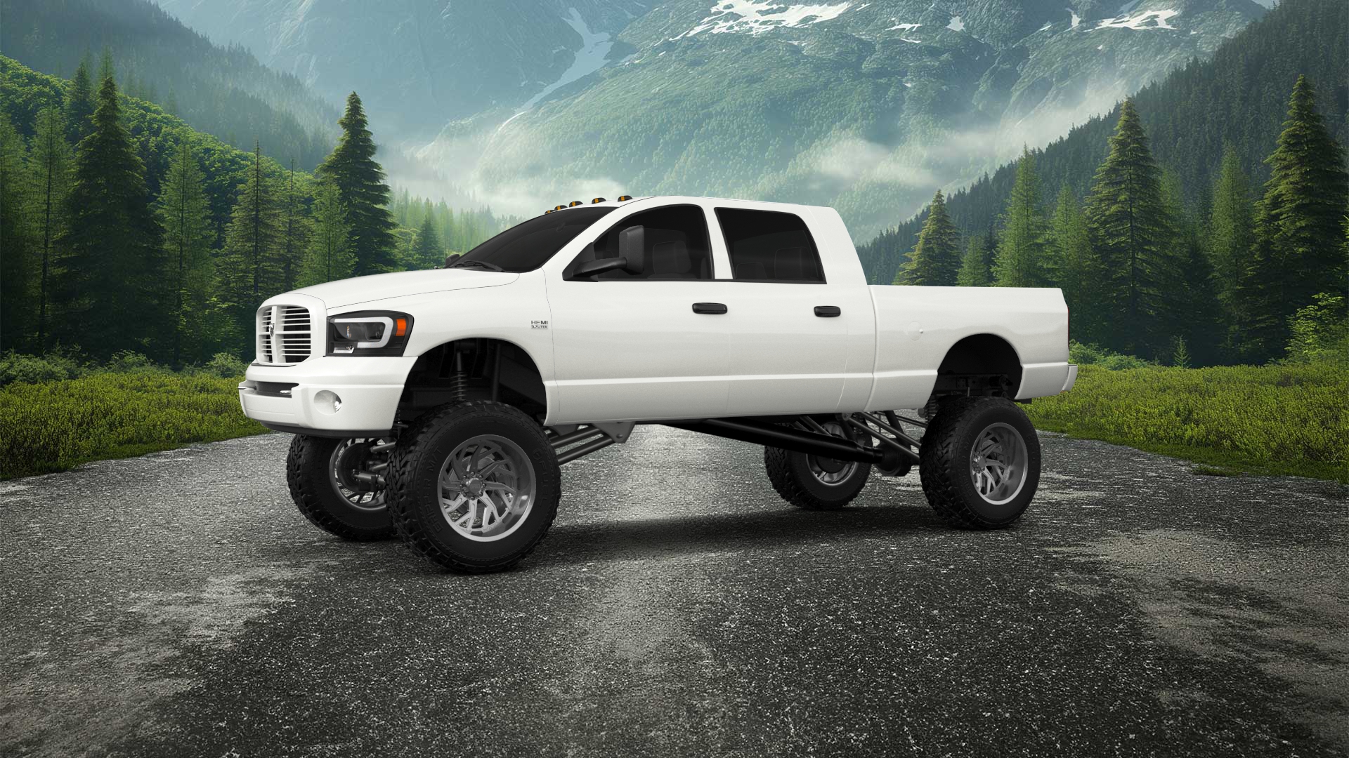 Dodge Ram 2500 4 Door pickup truck 2007 tuning