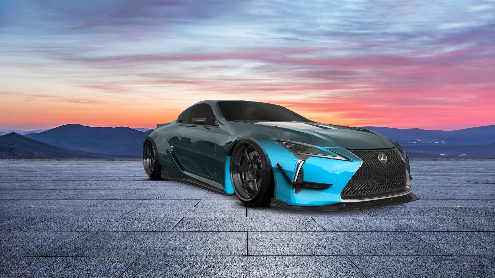 Lexus LC500 2 door fastback coupe 2017