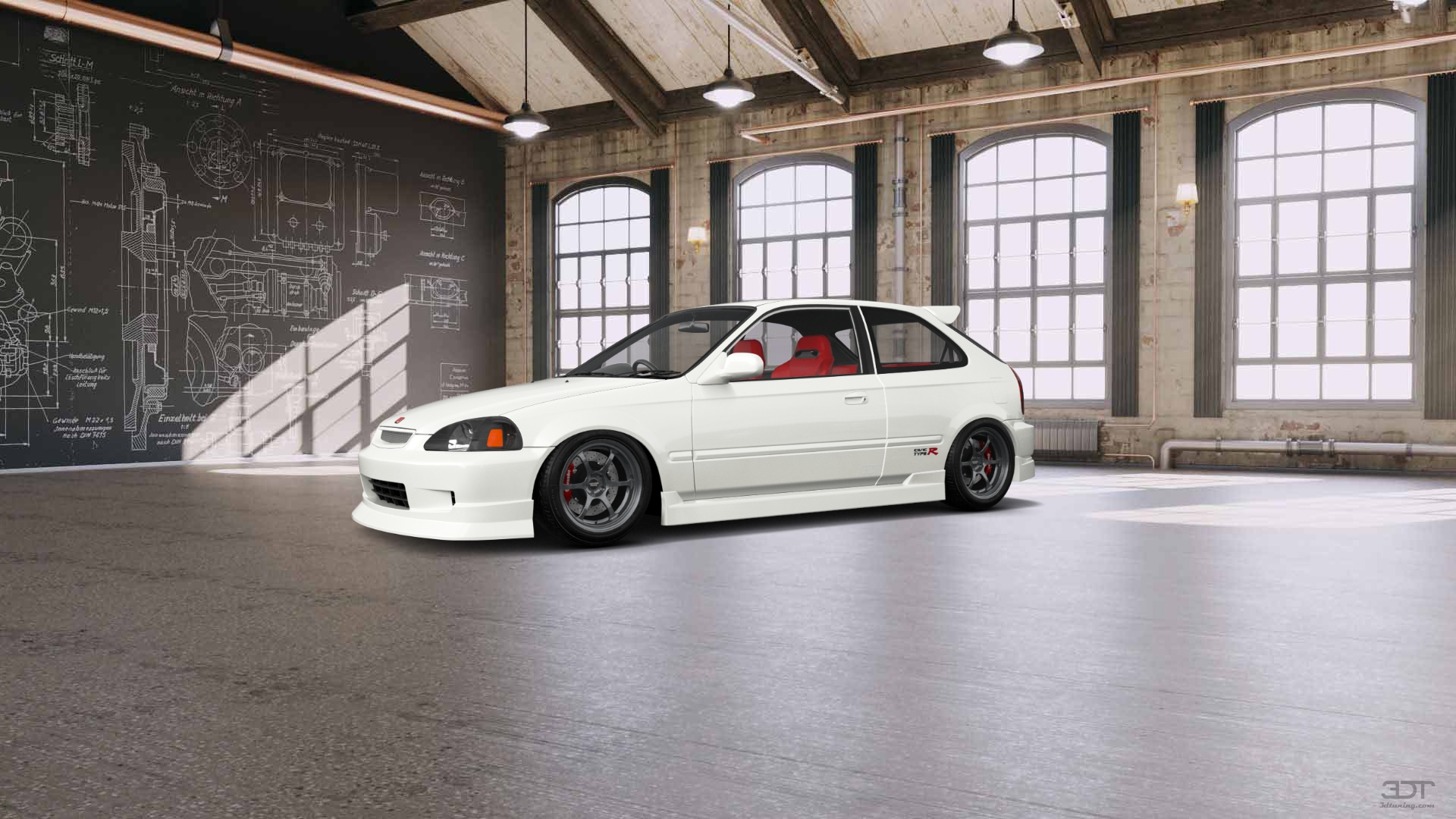 Honda Civic 3 Door Hatchback 1997 tuning