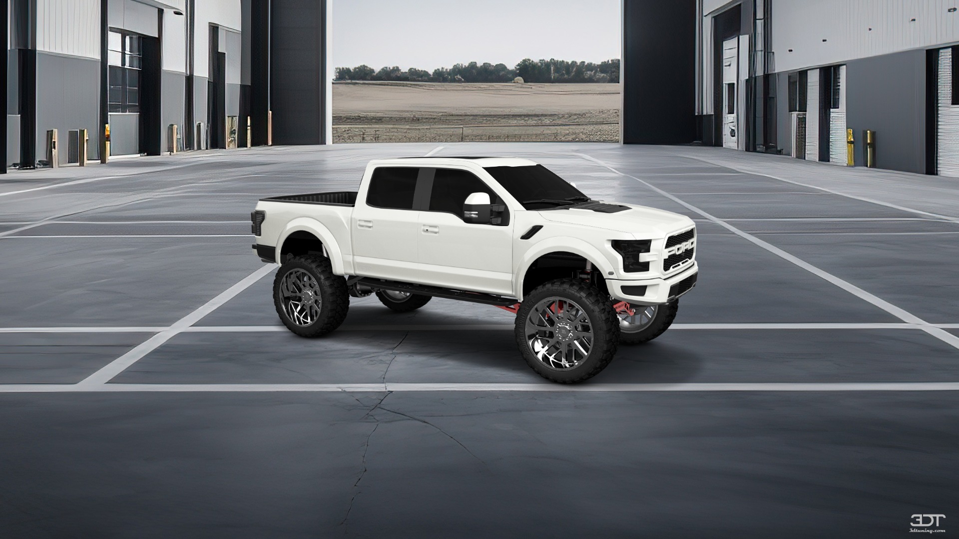 Ford F-150 Raptor 4 Door pickup truck 2017 tuning