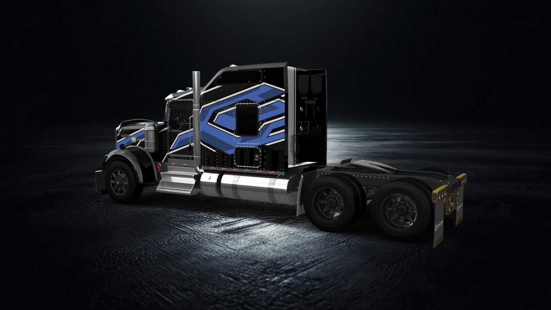 Kenworth W900 Sleeper Cab Truck 2015