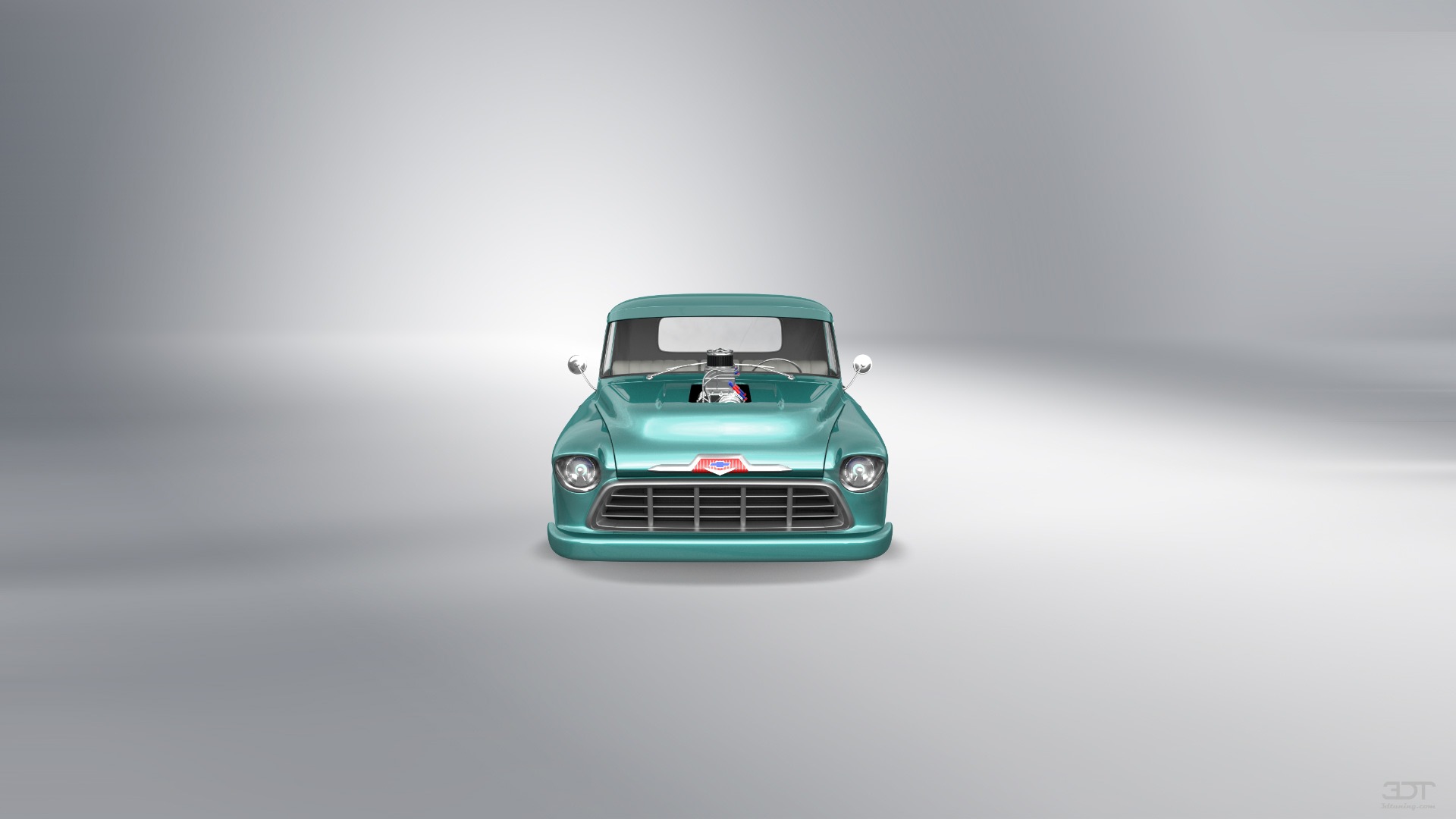 Tuning Chevrolet 3100 2 Door pickup truck 1955