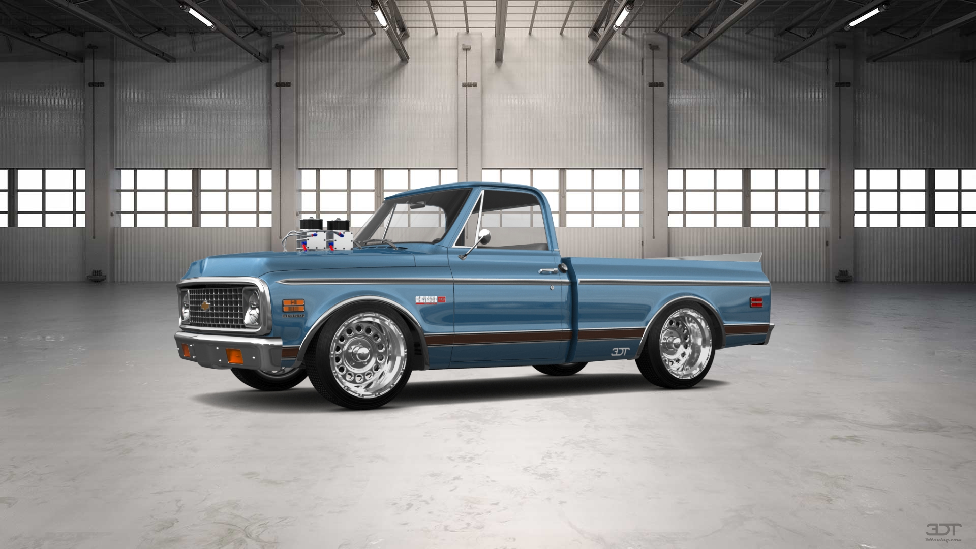 Chevrolet C-10 Cheyenne 2 Door pickup truck 1972 tuning