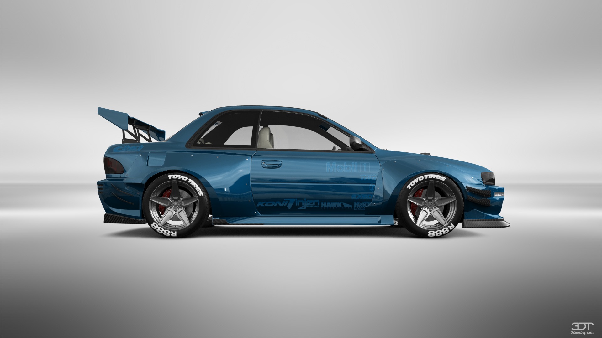 Subaru Impreza WRX STI 22B 2 Door Coupe 2000 tuning