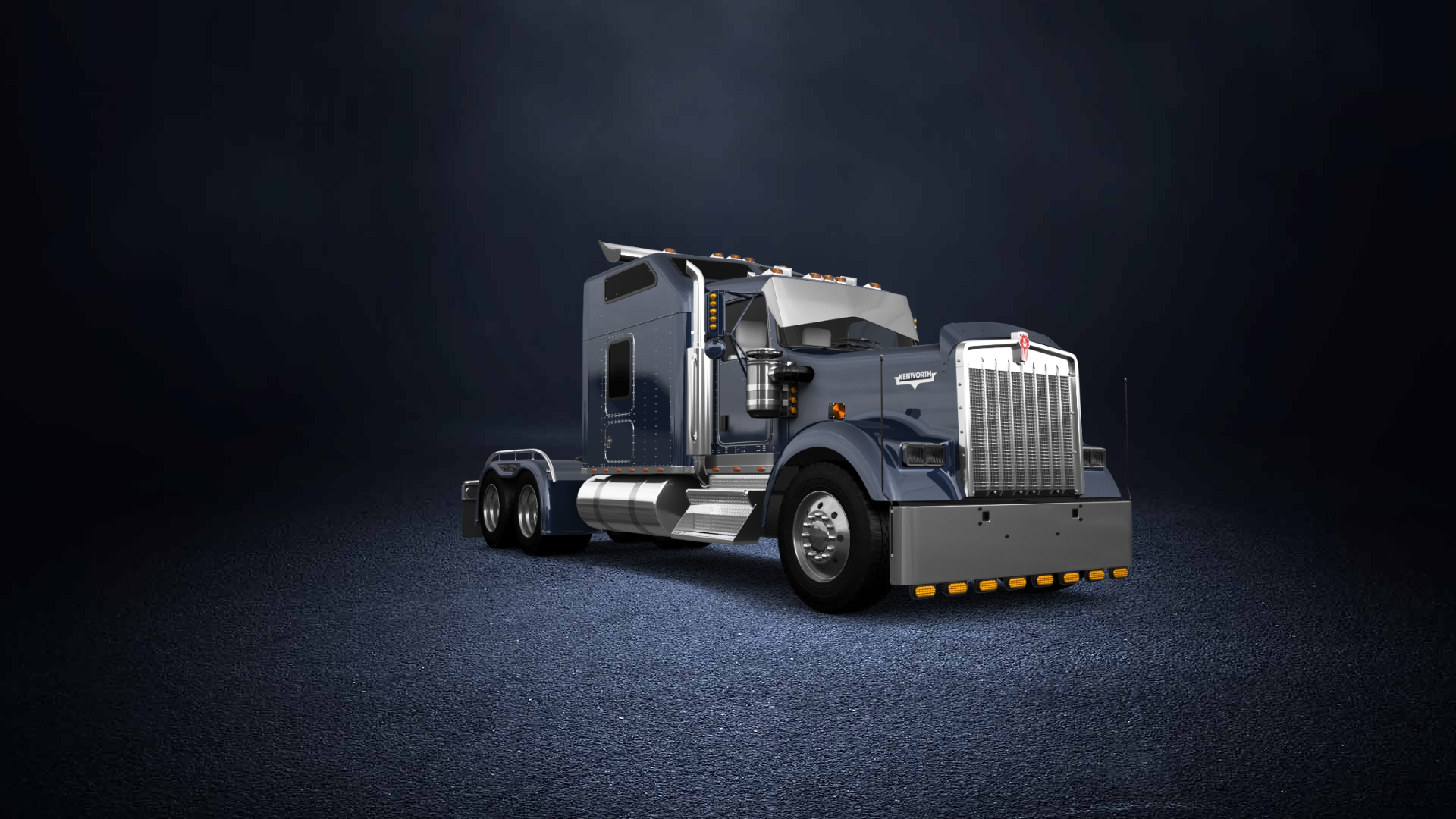 Kenworth W900 Sleeper Cab Truck 2015