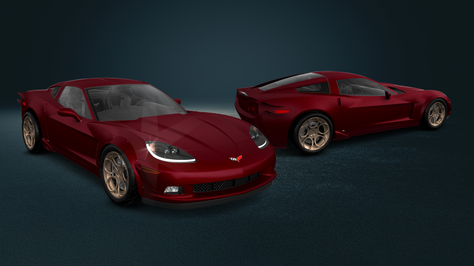 Chevrolet Corvette 2 Door Coupe 2004 Imágenes