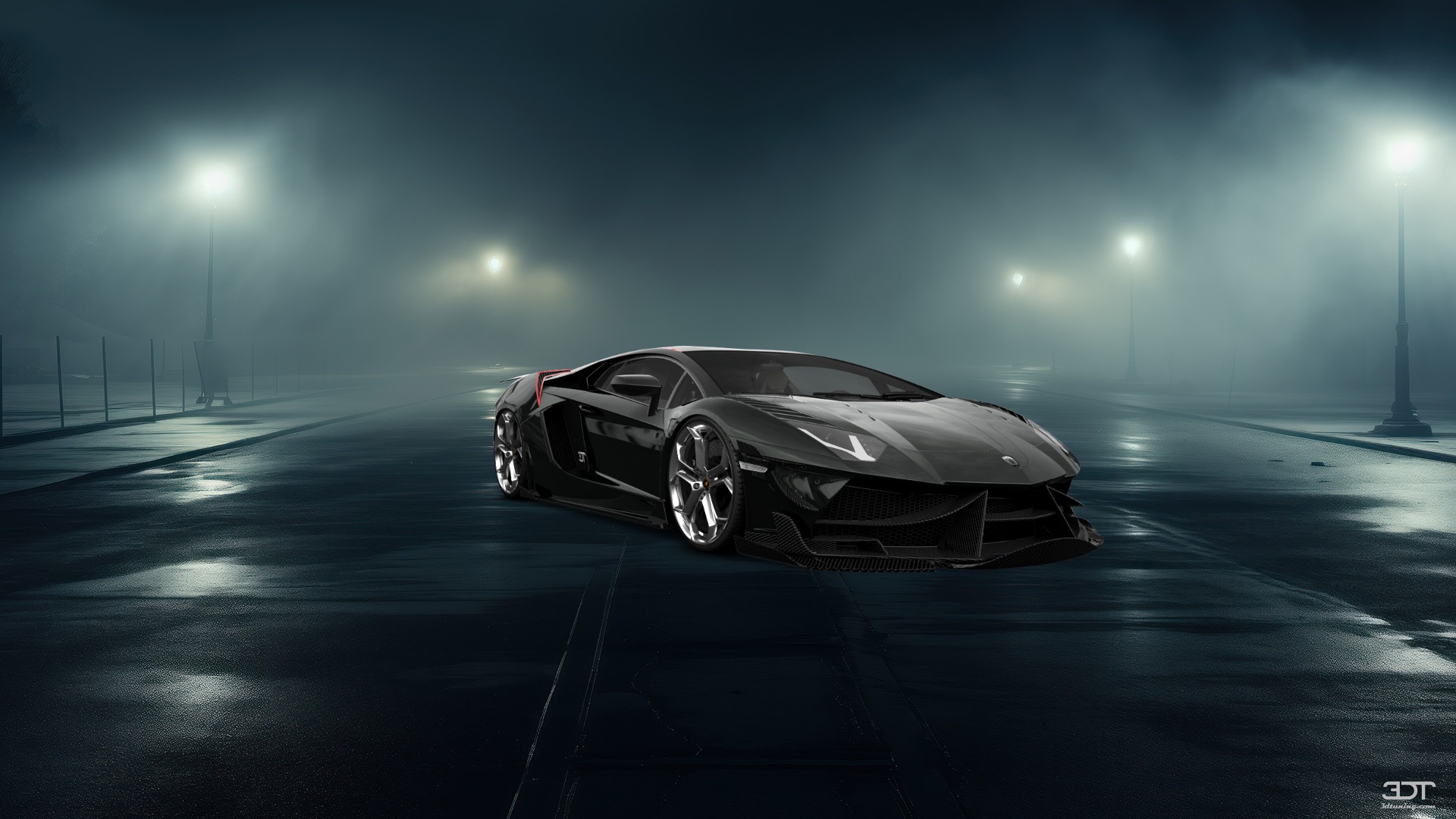 Lamborghini Aventador 2 Door Coupe 2012 tuning