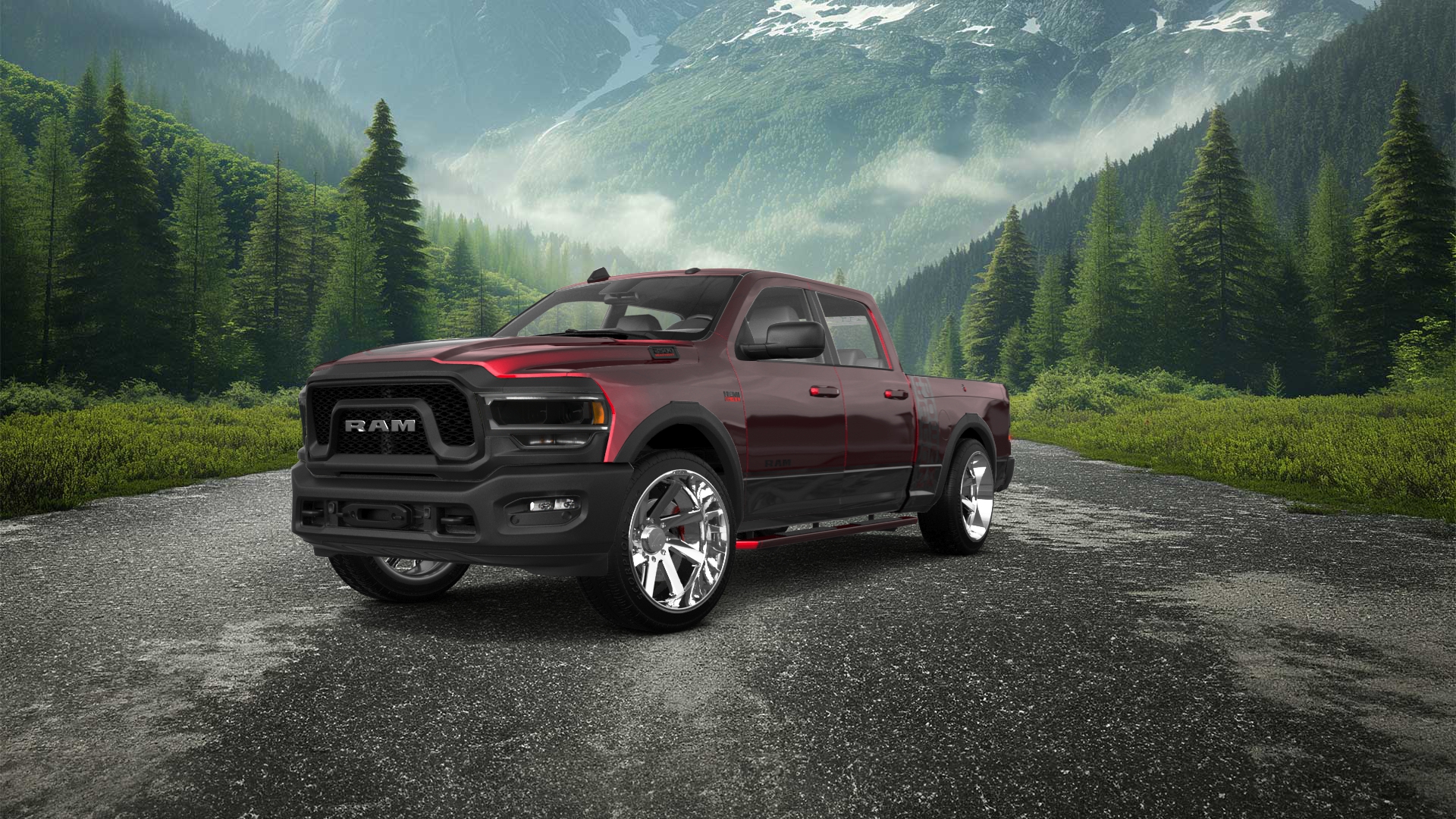 Dodge Ram 2500 4 Door pickup truck 2020