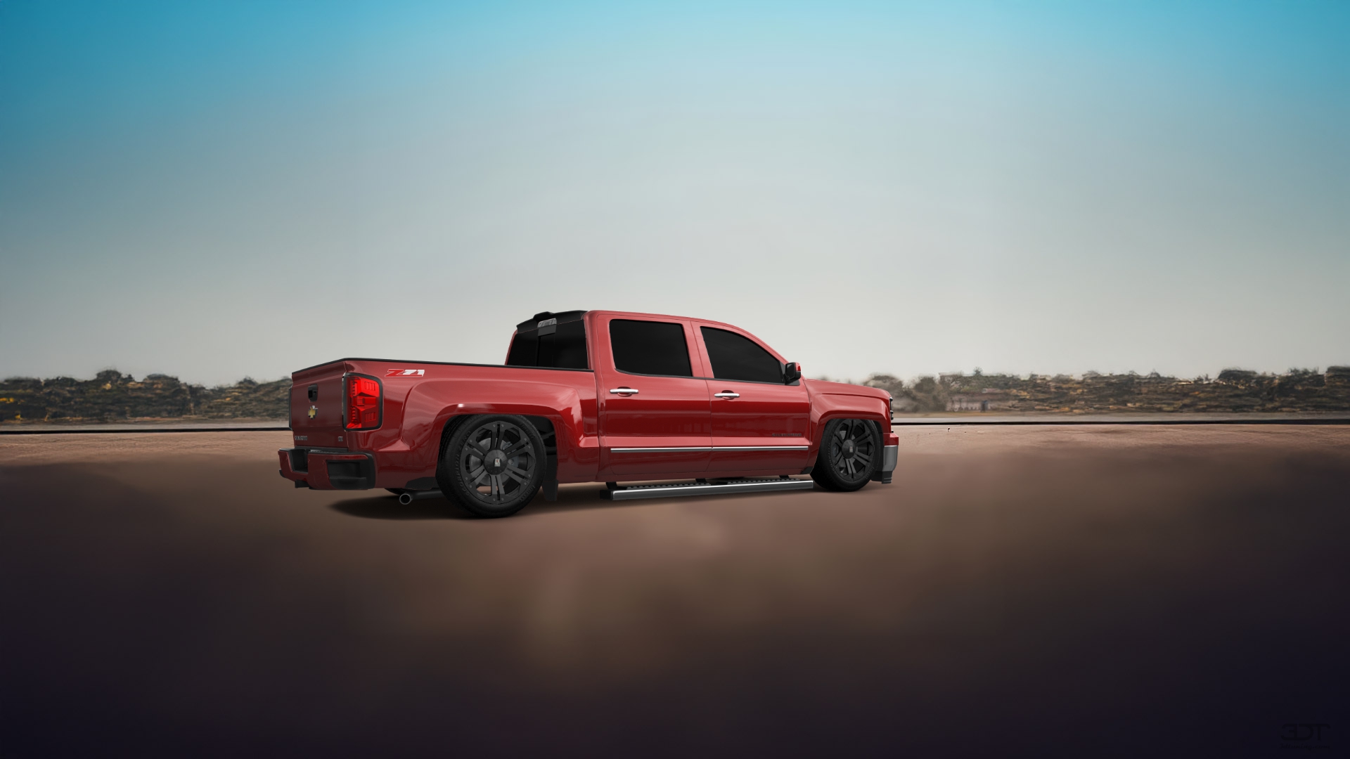 Chevrolet Silverado 1500 4 Door pickup truck 2014 tuning