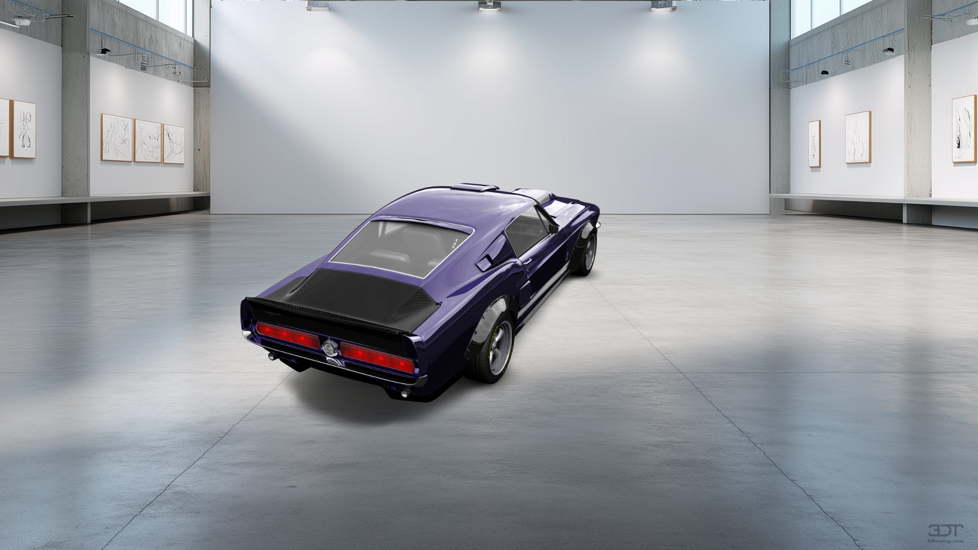Mustang GT500 2 Door Coupe 1968 tuning