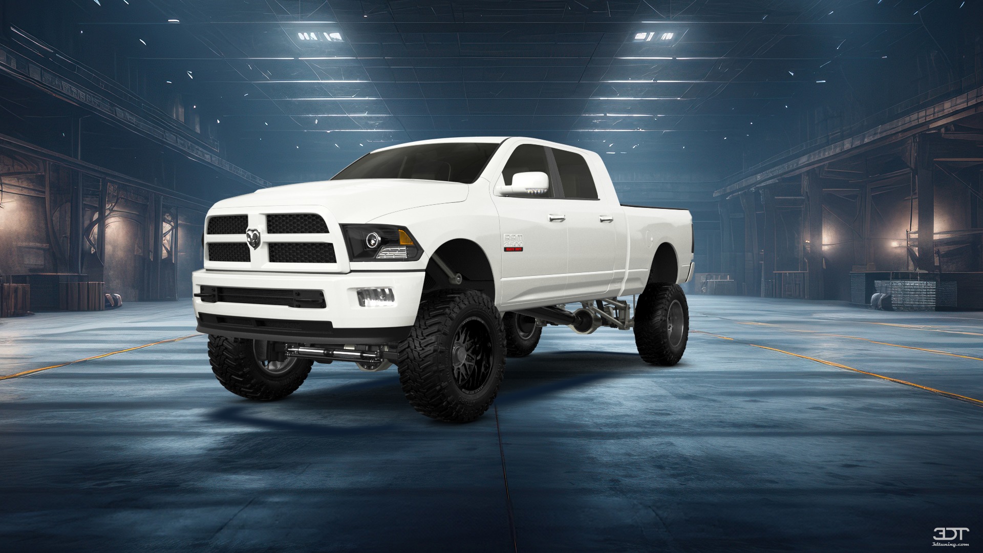 Dodge Ram 2500 Mega Cab 6.4 ft box 4 Door pickup truck 2010 tuning