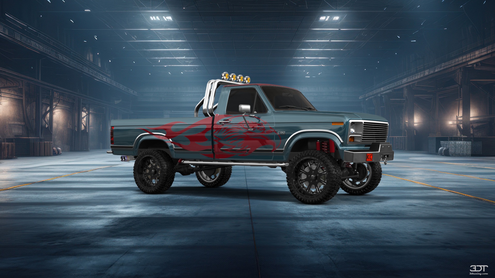 Ford F-150 2 Door pickup truck 1986