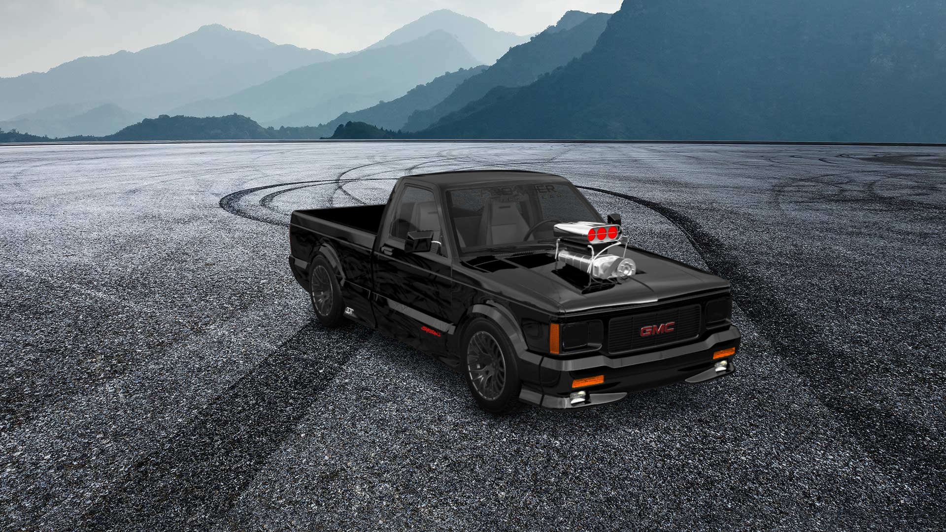 GMC Syclone 2 Door pickup truck 1991