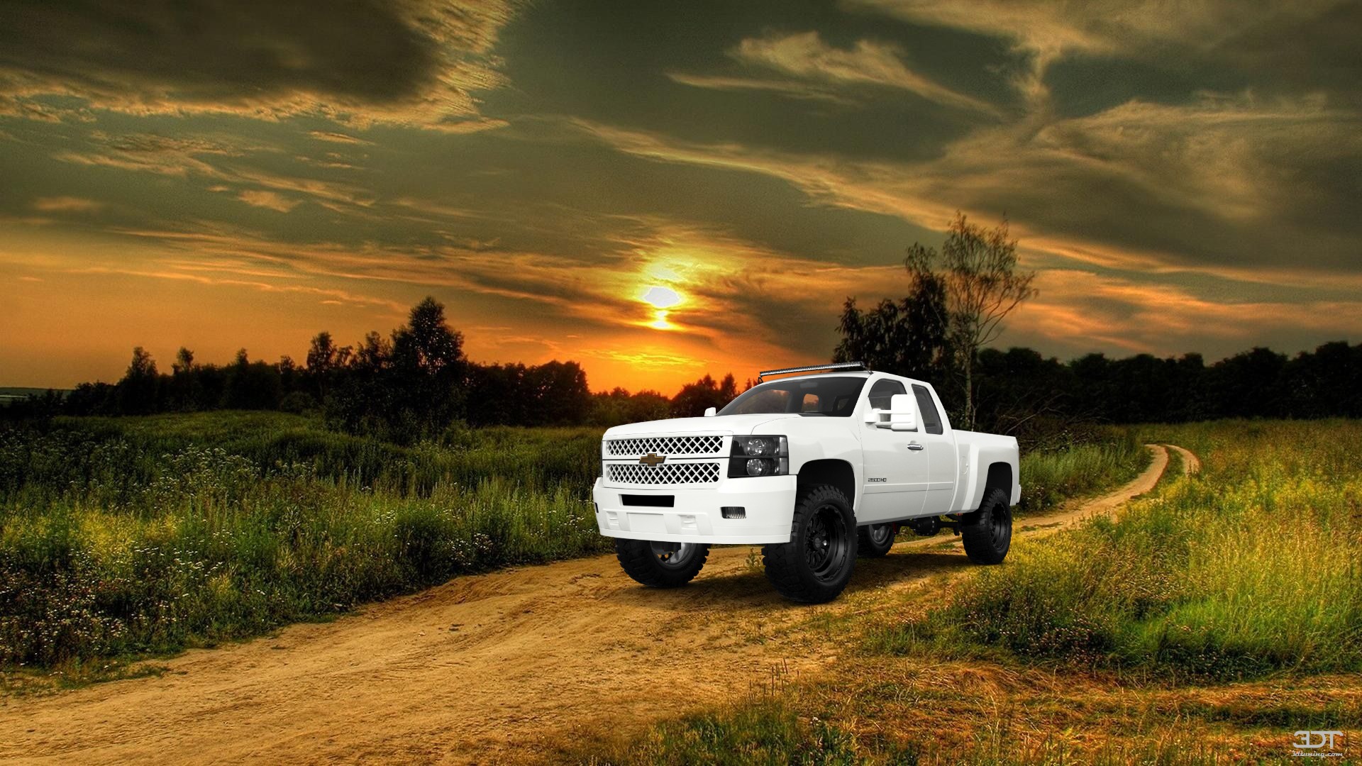 Chevrolet Silverado 2500 HD Extended Cab Pickup Truck 2007