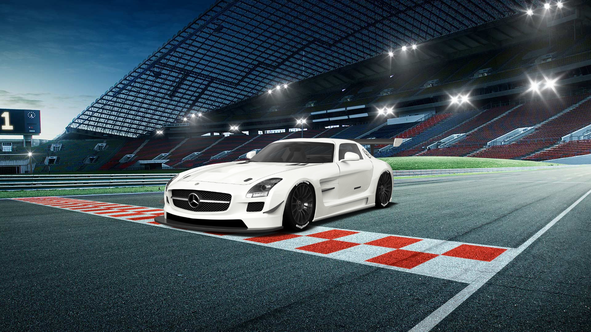 Mercedes SLS 2 Door Coupe 2011 tuning