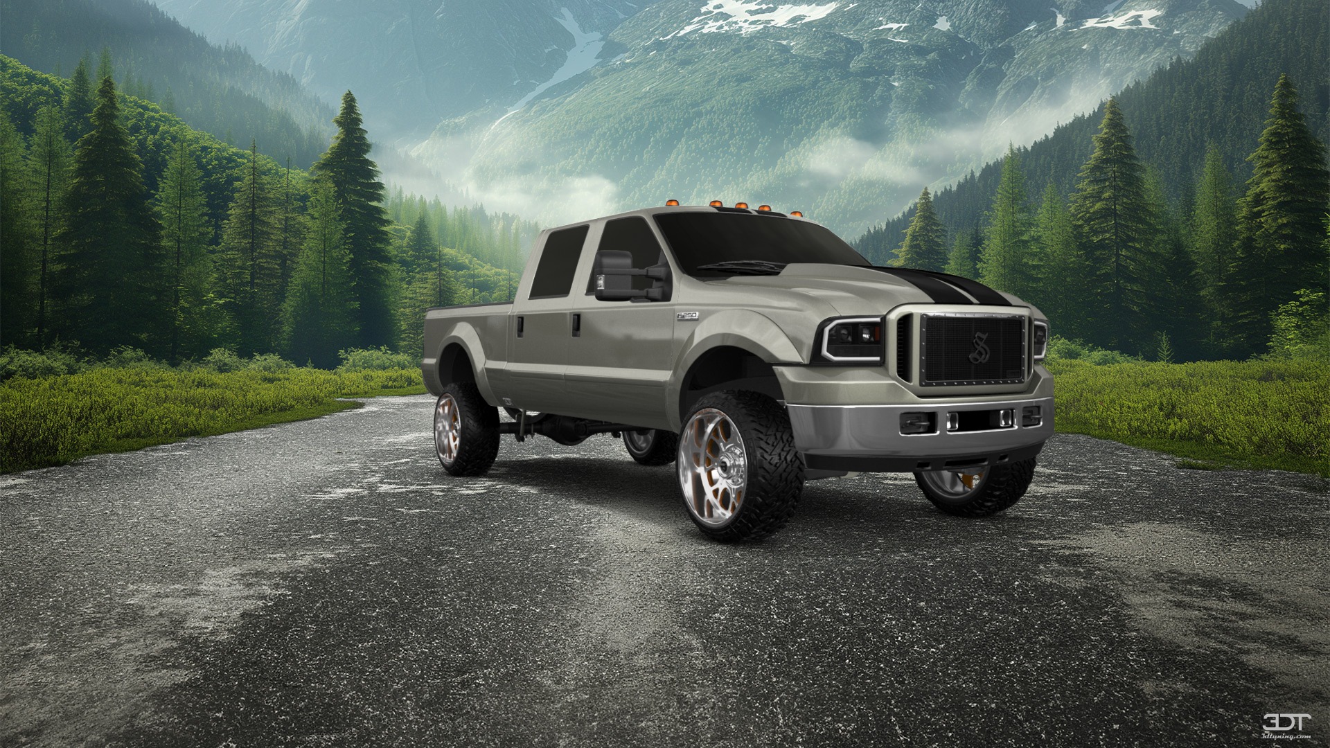 Ford F-250 Crew Cab 4 Door pickup truck 1999