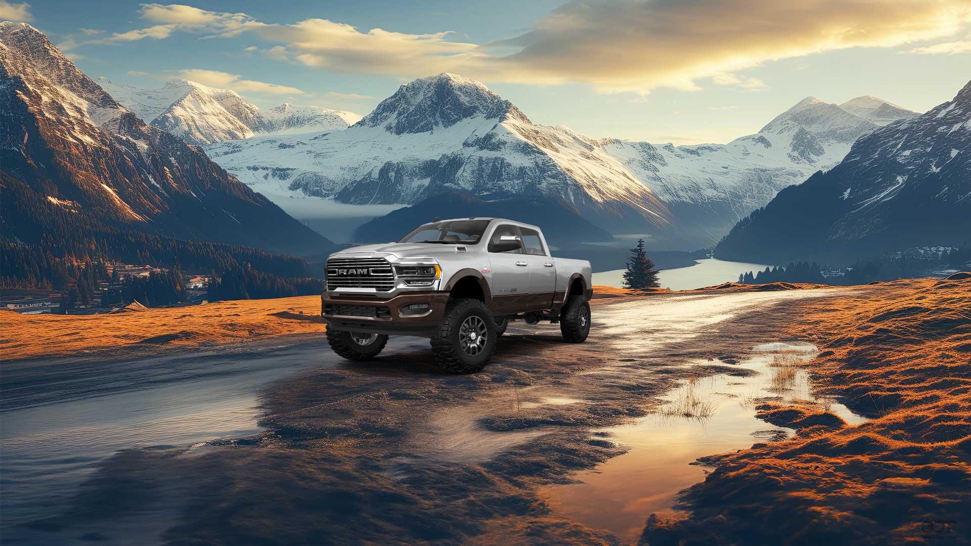 Dodge Ram 2500 4 Door pickup truck 2020 tuning