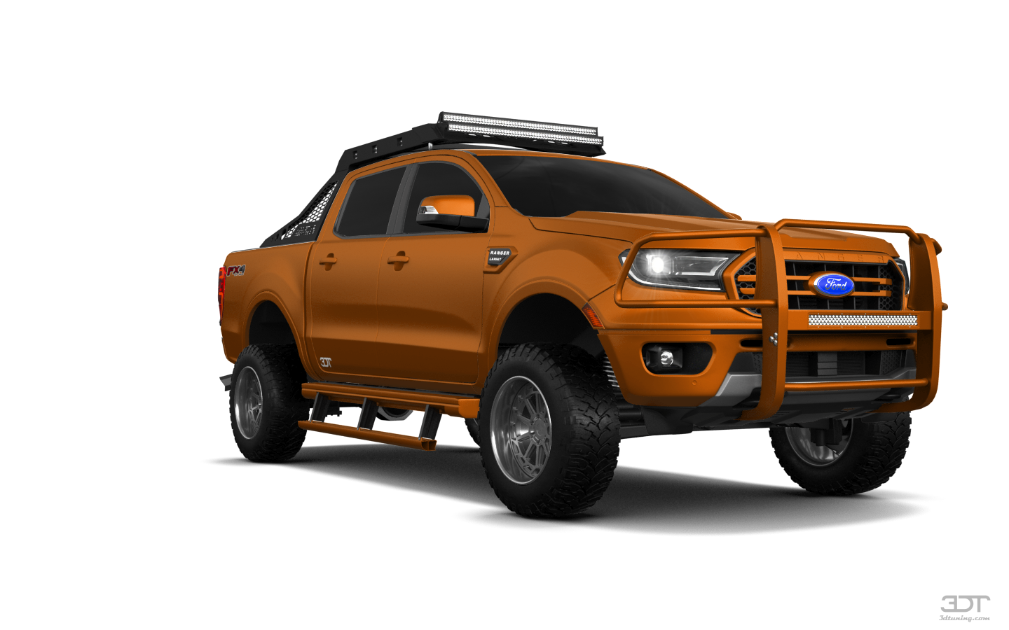 Tuning Ford Ranger 4 Door pickup truck 2019