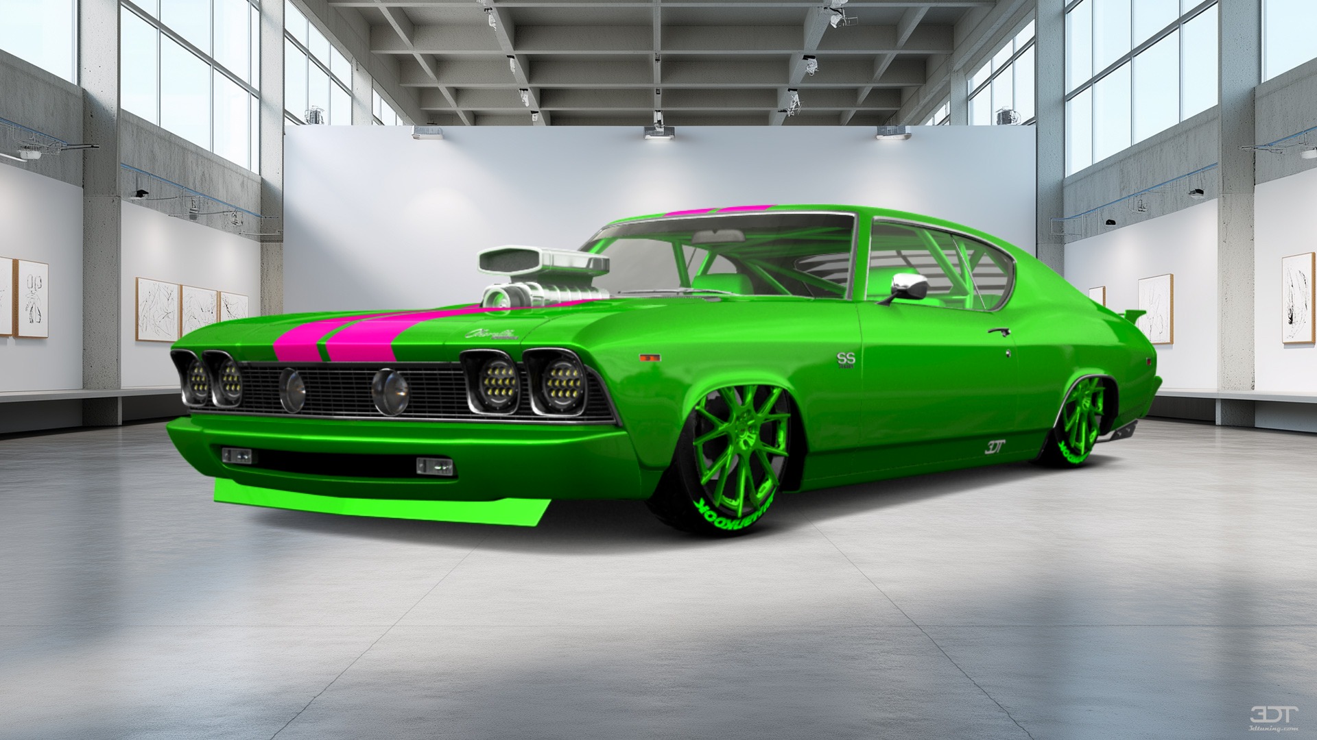 Chevrolet Chevelle SS 2 Door Hardtop 1969 tuning