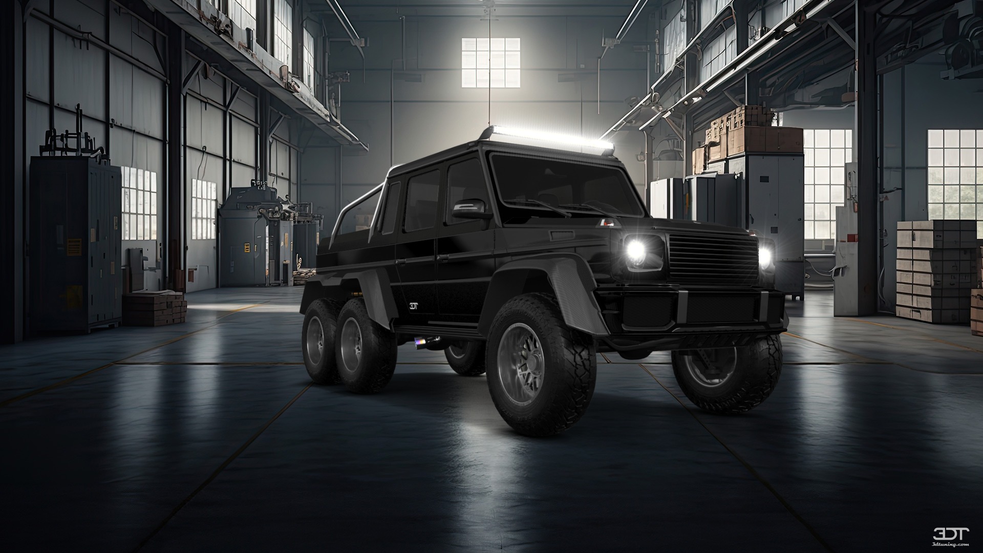 Mercedes G 63 AMG 6x6 4 Door pickup truck 2013