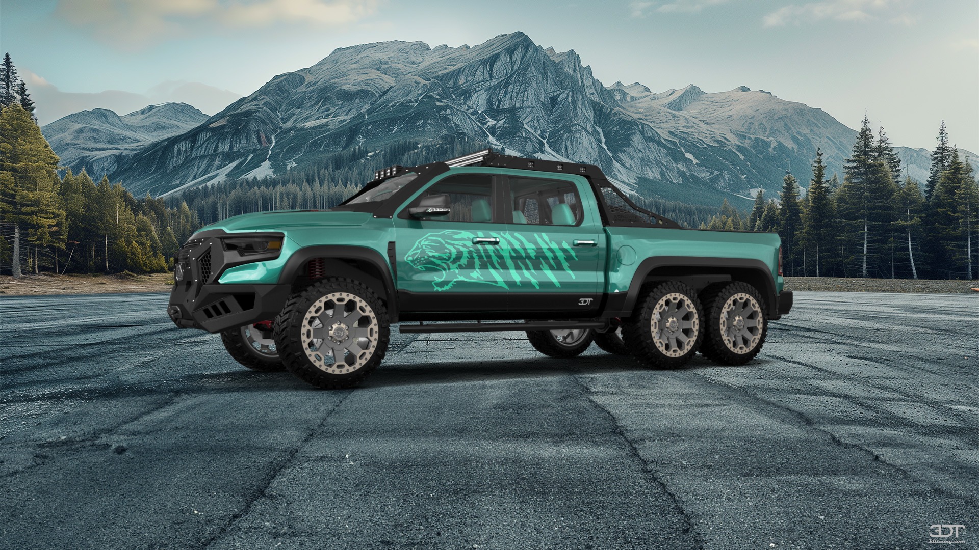 Dodge Ram Hennessey Mammoth 6X6 Truck 2021 tuning