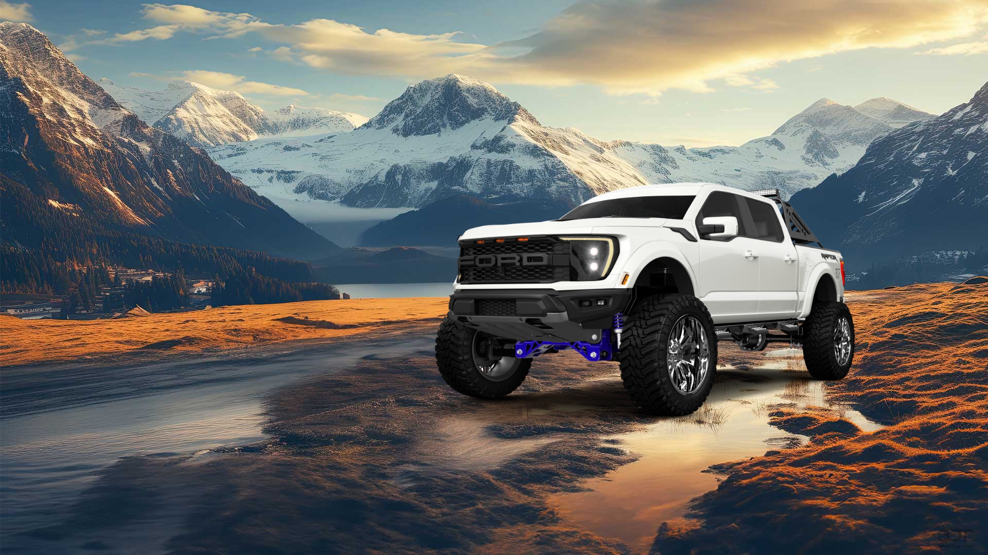 Ford F-150 Raptor 4 Door pickup truck 2021 tuning