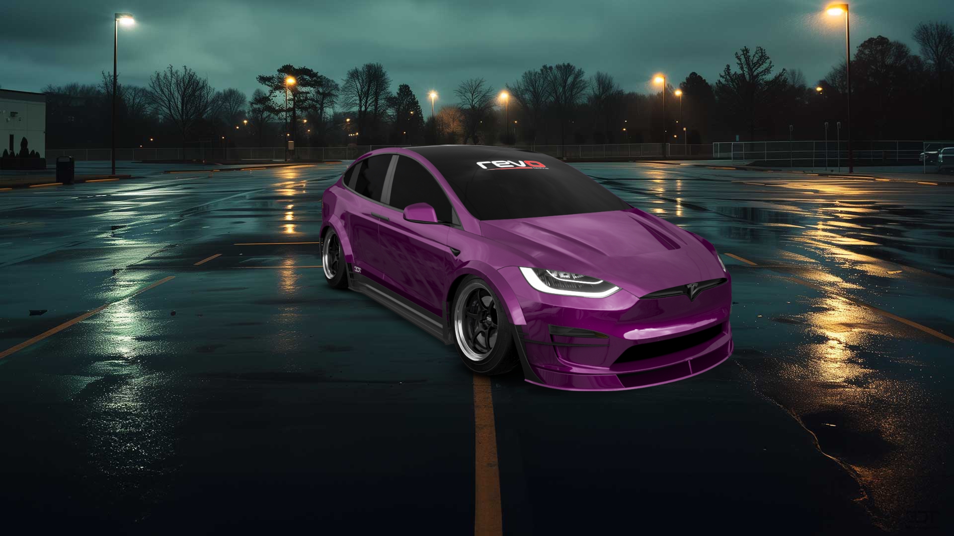 Tesla Model X 5 Door SUV 2024 tuning