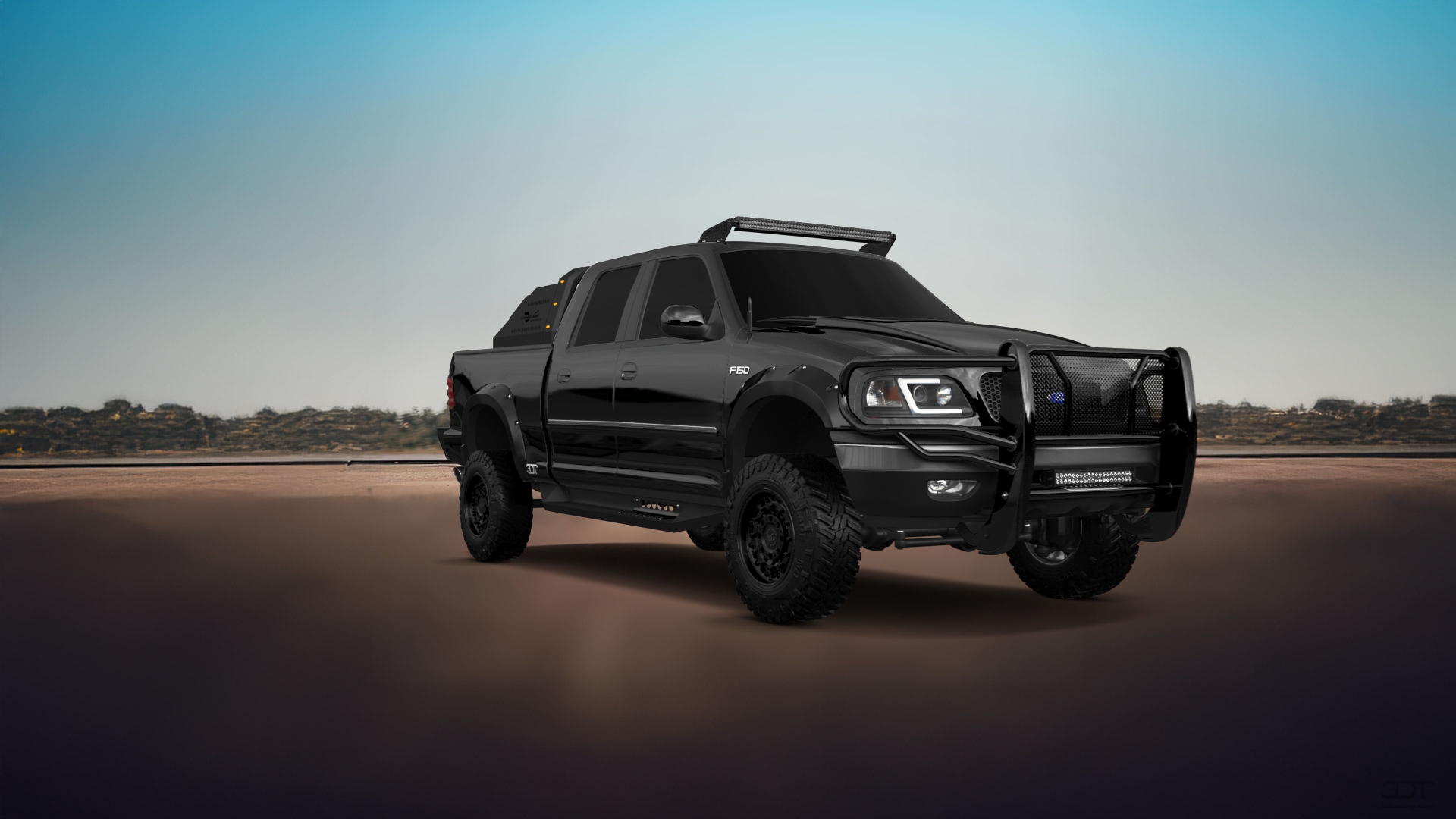 Ford F-150 SuperCrew 4 Door pickup truck 1997 tuning