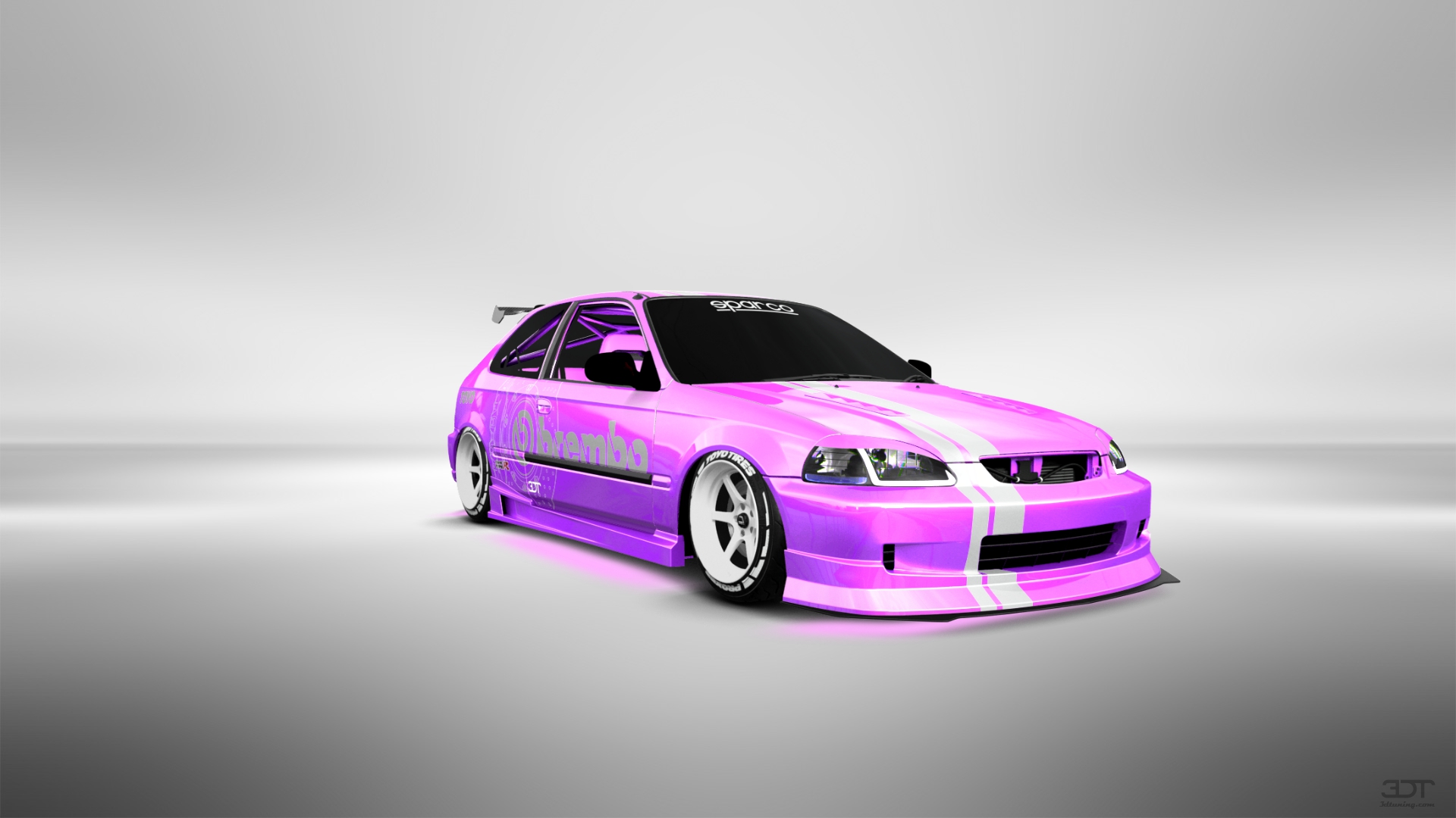 Honda Civic 3 Door Hatchback 1997 tuning