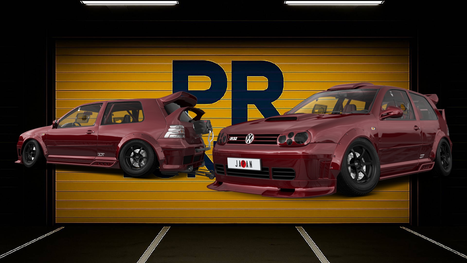 Volkswagen Golf 4 (mk4) 3 Door Hatchback 1997 tuning